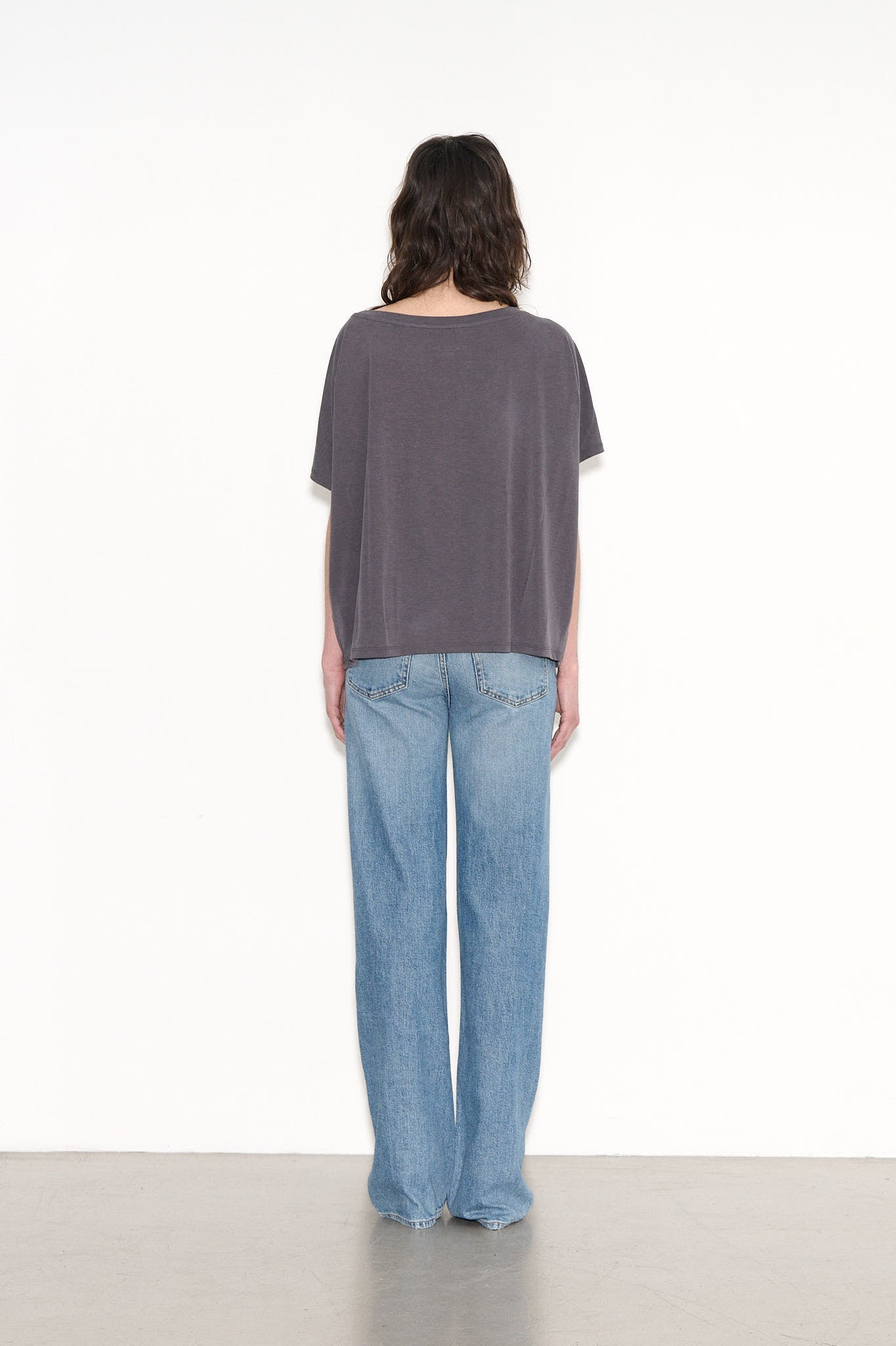 T-shirt casual TINY DARK GREY - School Rag