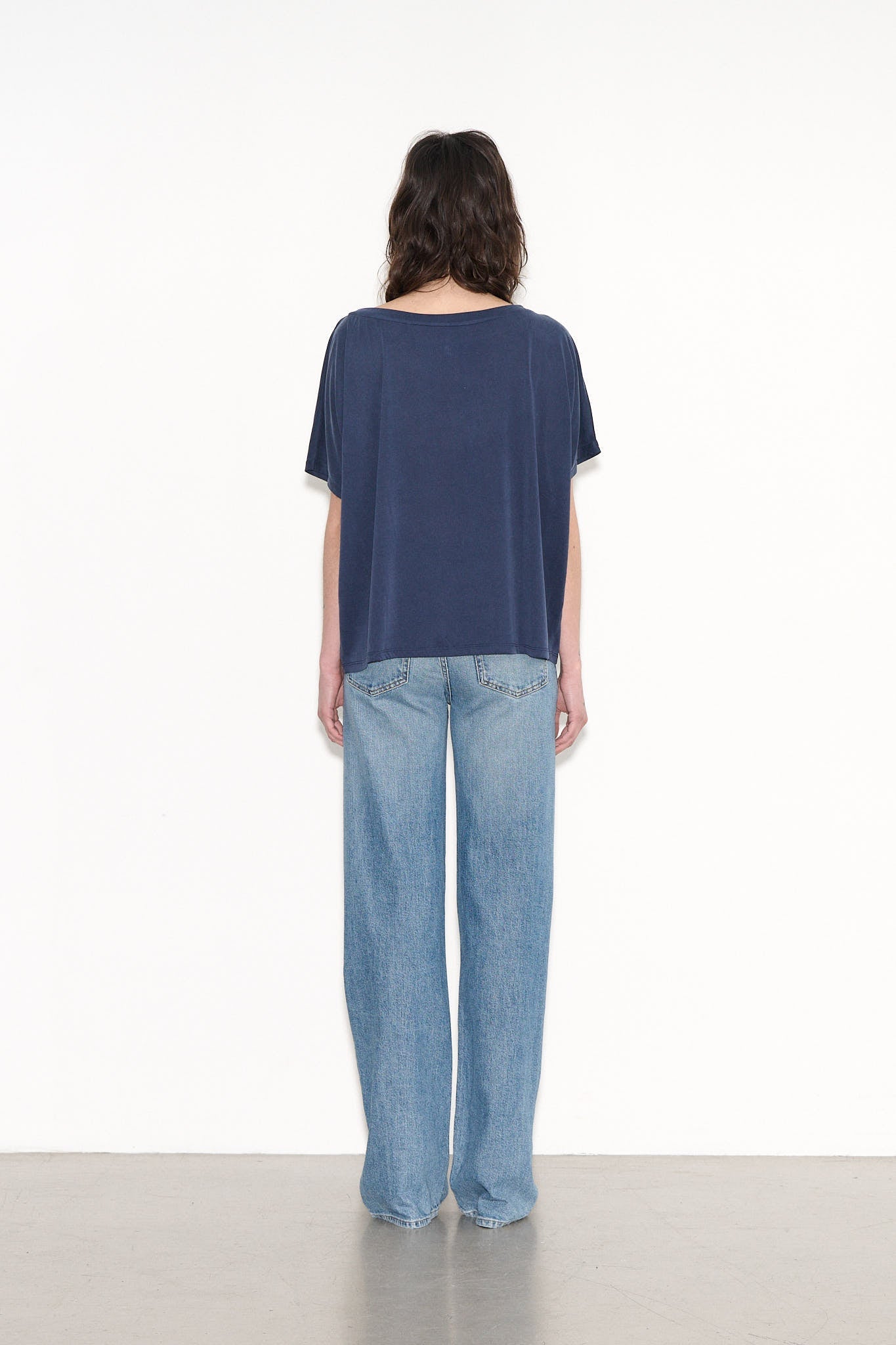 T-shirt casual TINY DARK NAVY - School Rag