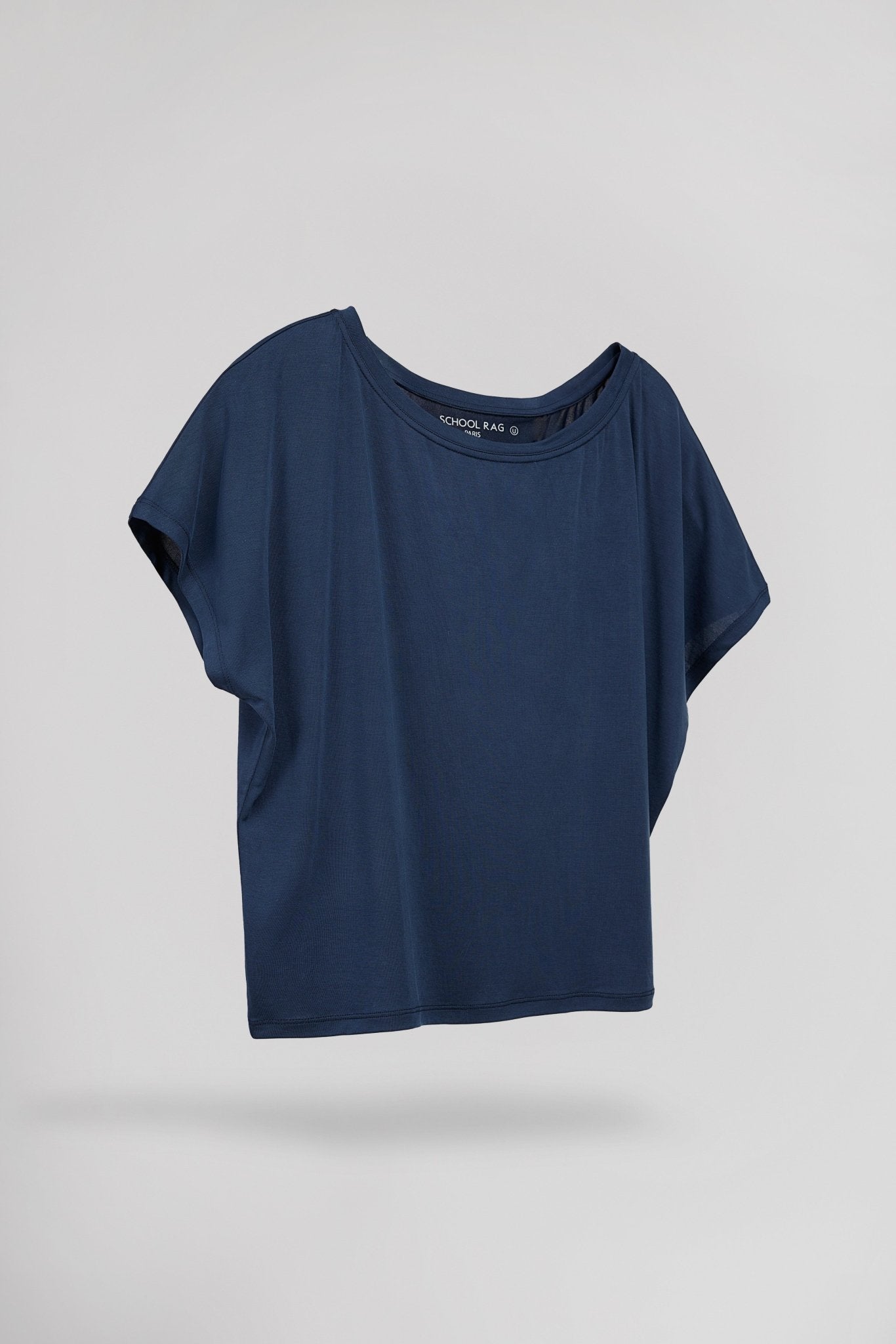 T-shirt casual TINY DARK NAVY - School Rag