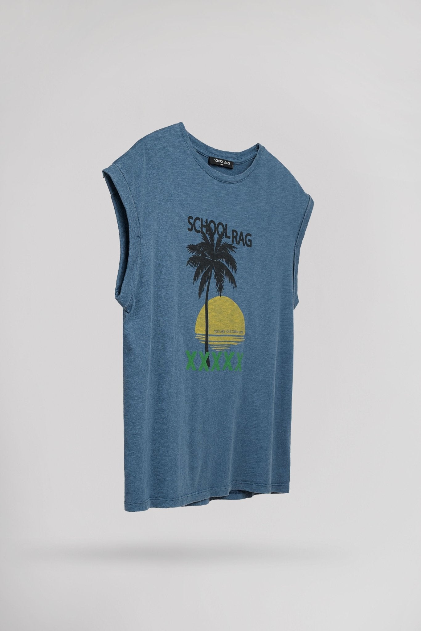 T-shirt T - SEASUN WORKING BLUE - School Rag