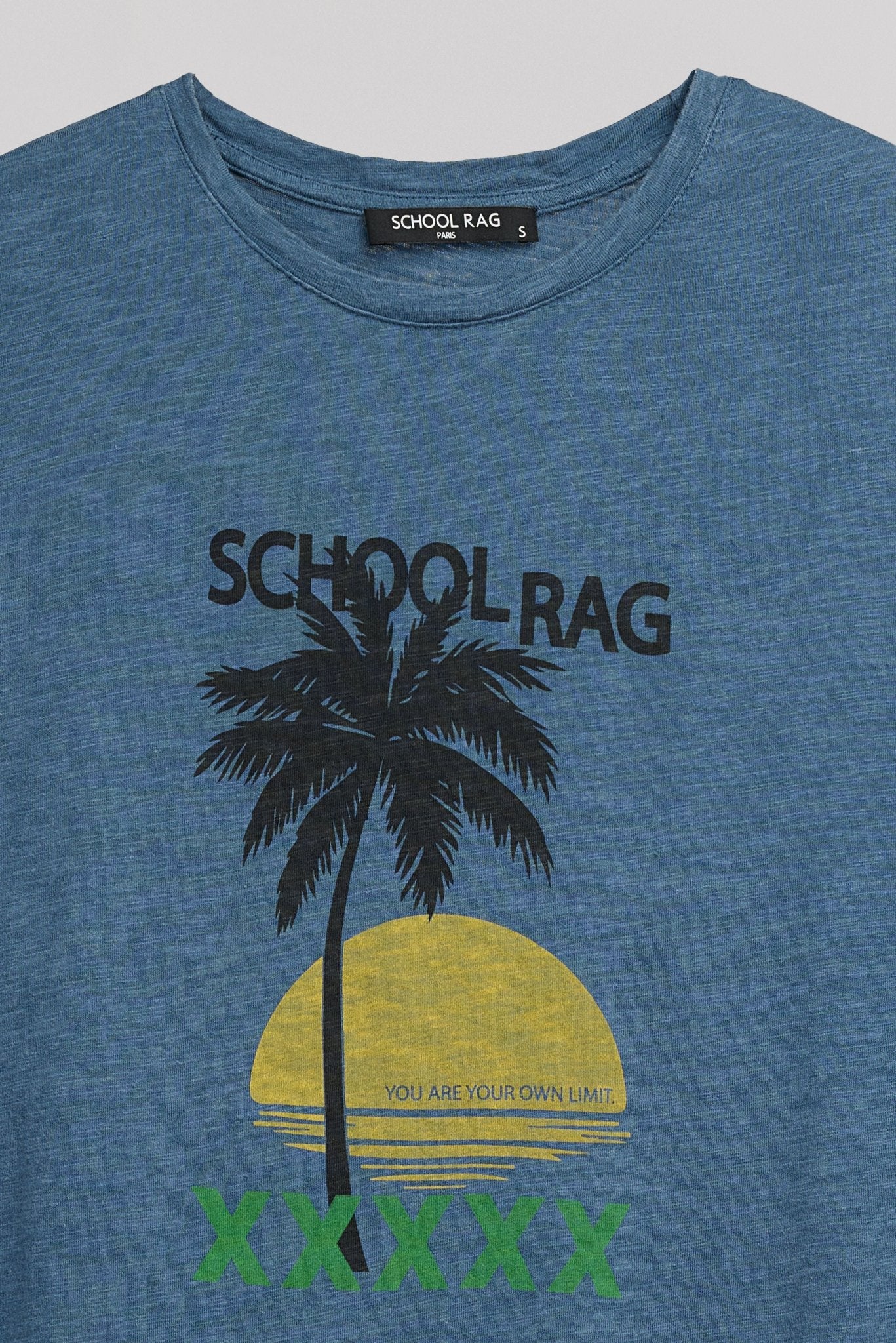 T-shirt T - SEASUN WORKING BLUE - School Rag