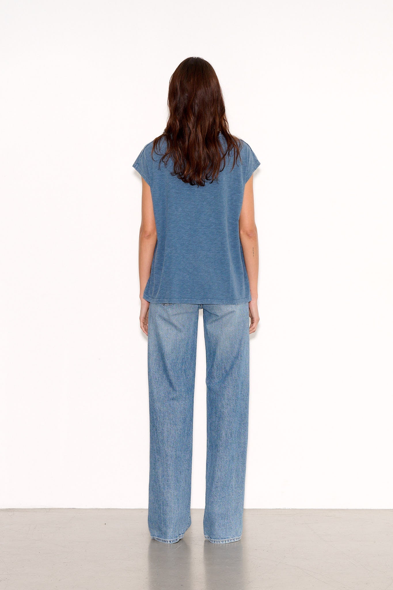 T-shirt T - SUMMER WORKING BLUE - School Rag