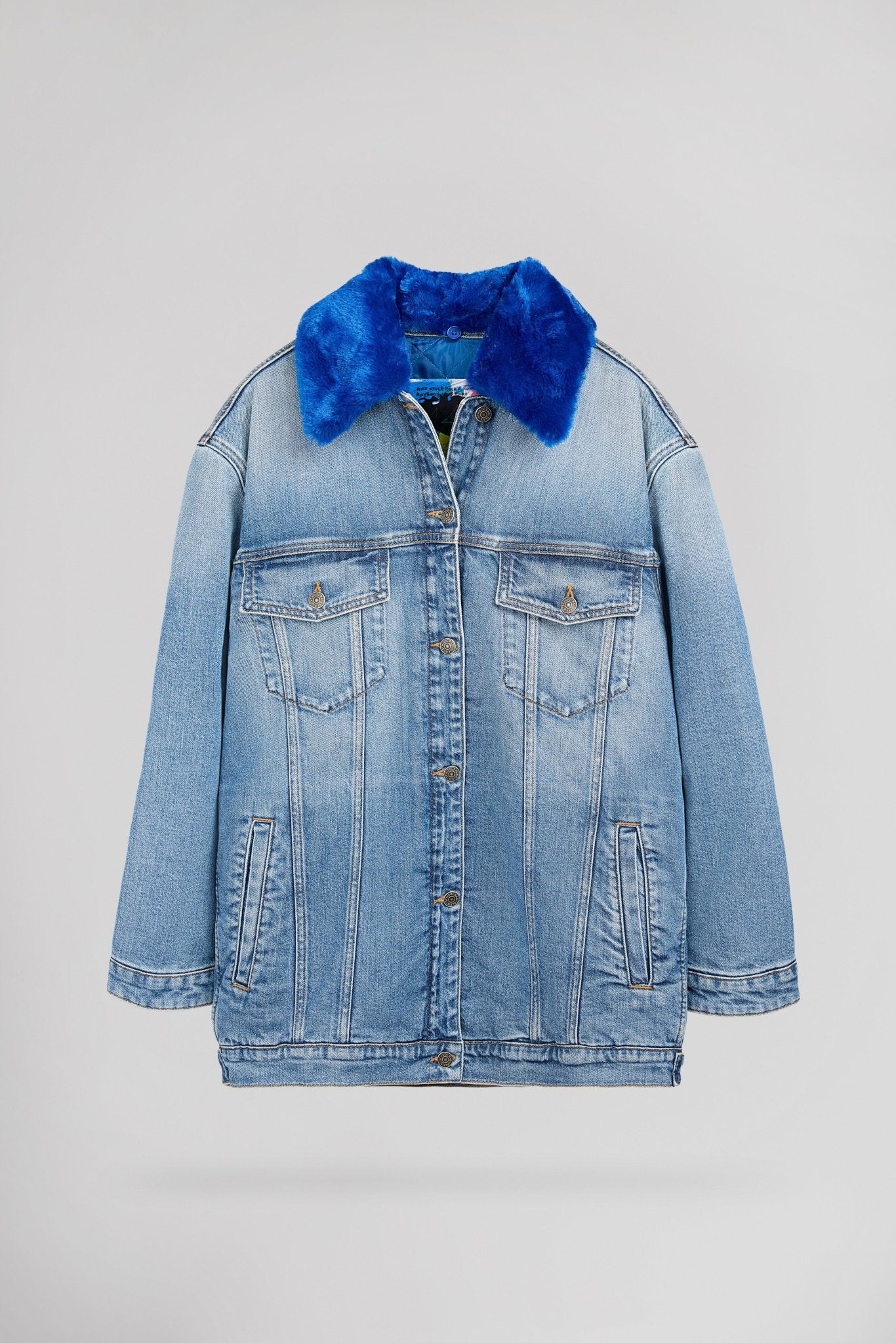 Blouson BROOKLYN HIGH B VINTAGE/INDIGO - School Rag