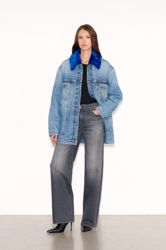 Achat Blouson BROOKLYN HIGH B VINTAGE/INDIGO - School Rag
