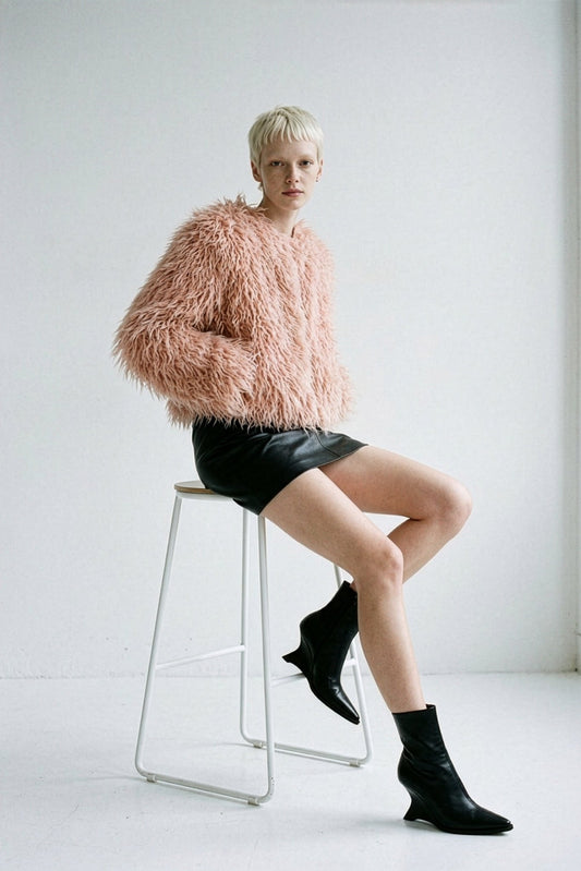 Achat Blouson en fausse fourrure BUFFY - School Rag