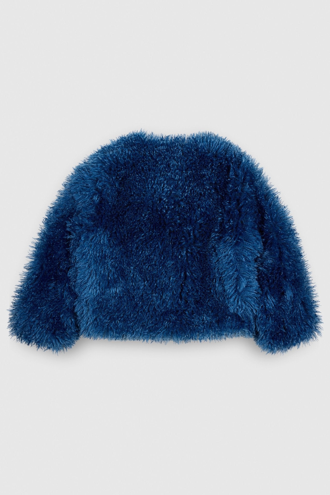 Blouson fourrure BUFFY VINTAGE BLUE - School Rag