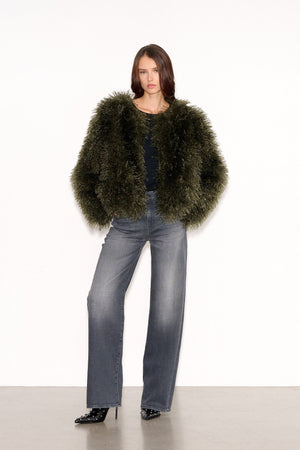 Blouson oversize BUFFY KAKI - School Rag