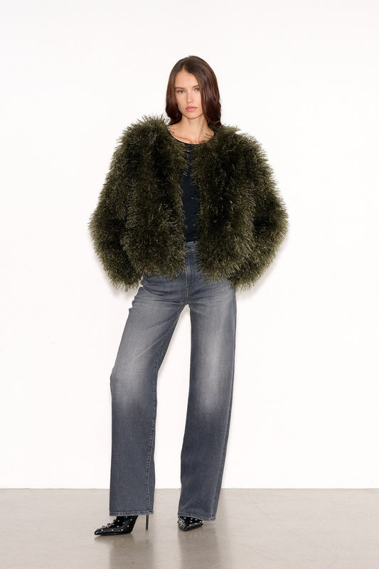 Achat Blouson oversize BUFFY KAKI - School Rag