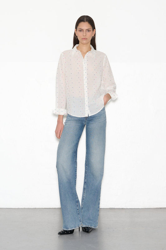 Achat Chemise C - FREEDAY PLUMI BLANC - School Rag