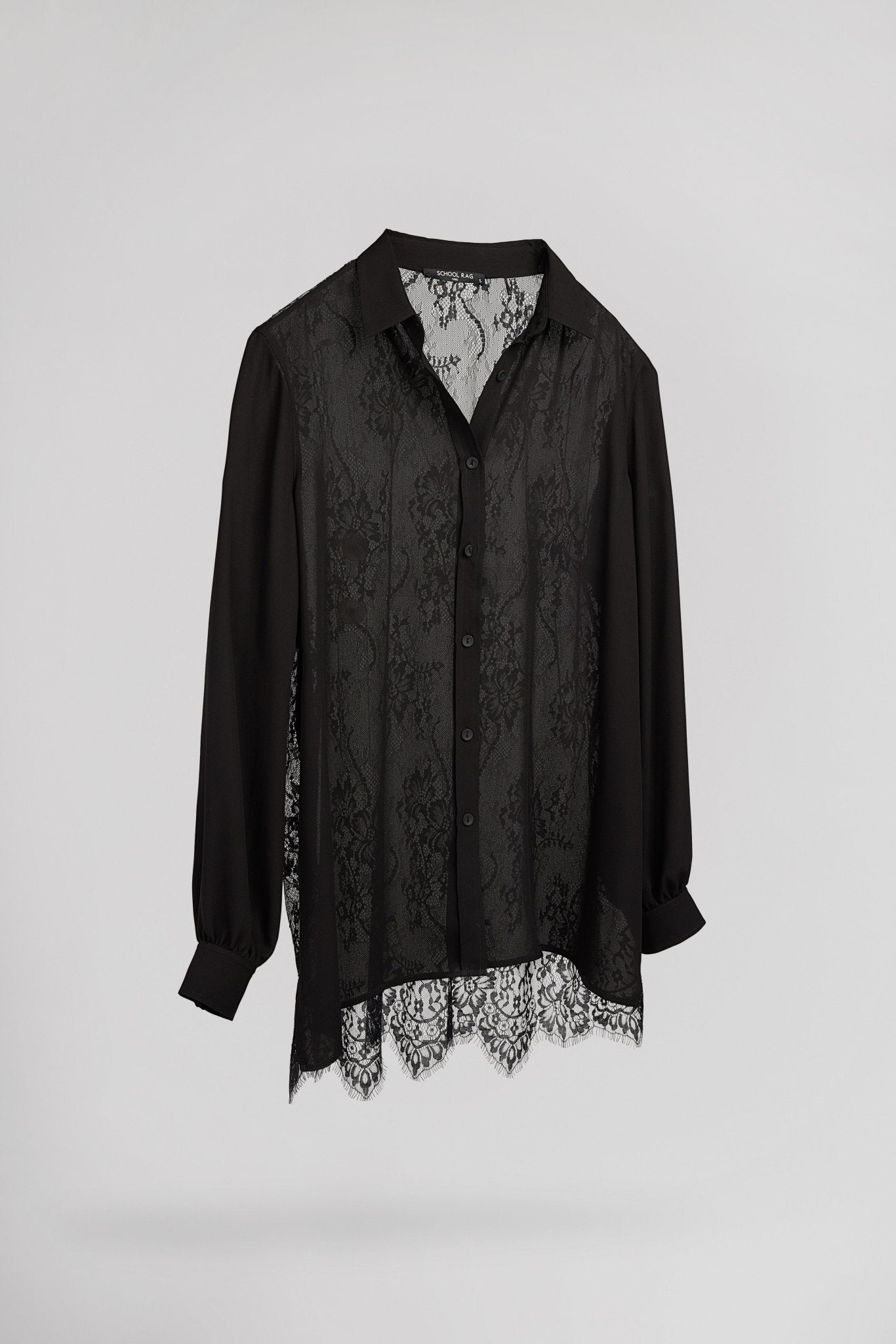 Chemise C - MELINA NOIR - School Rag