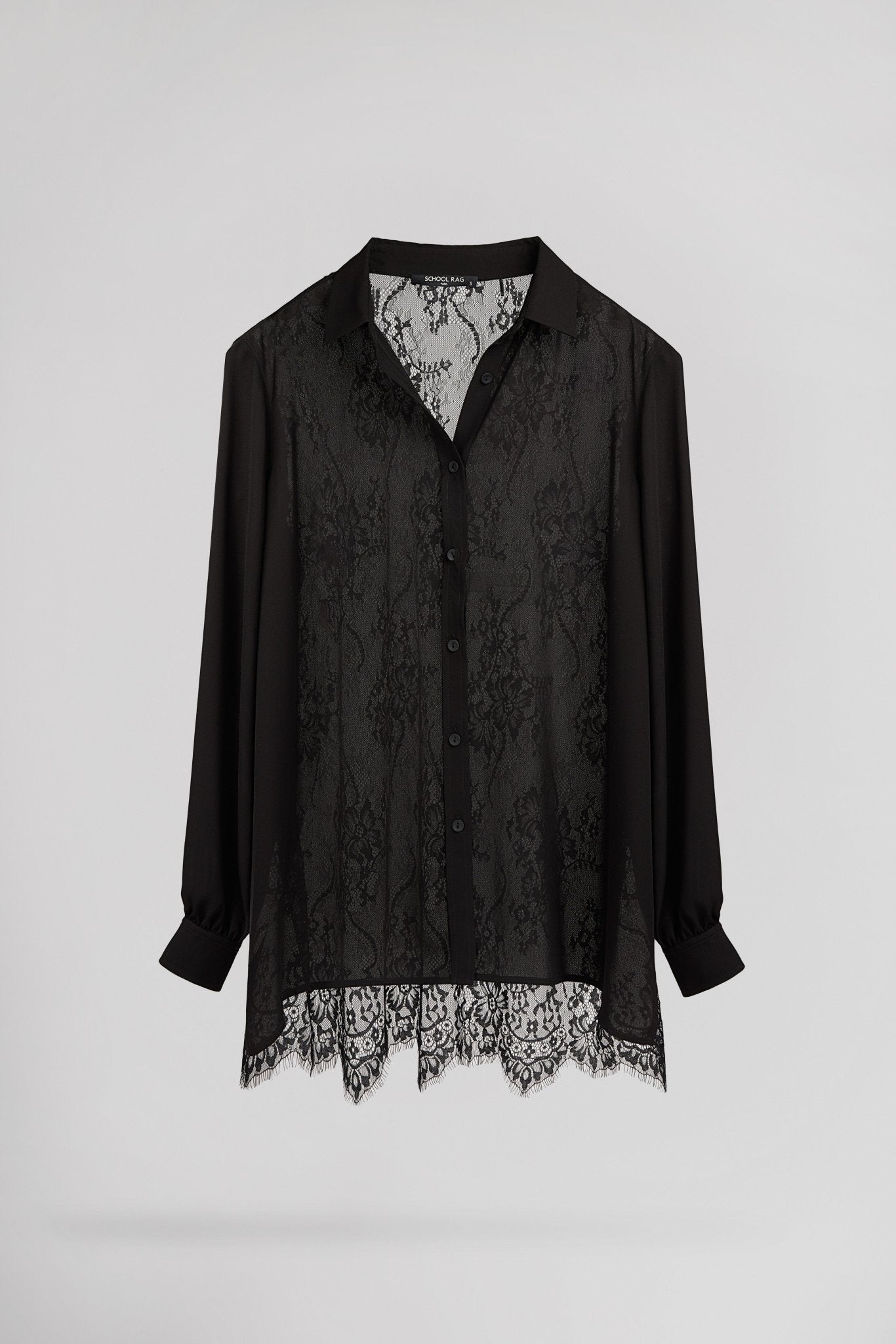 Chemise C - MELINA NOIR - School Rag