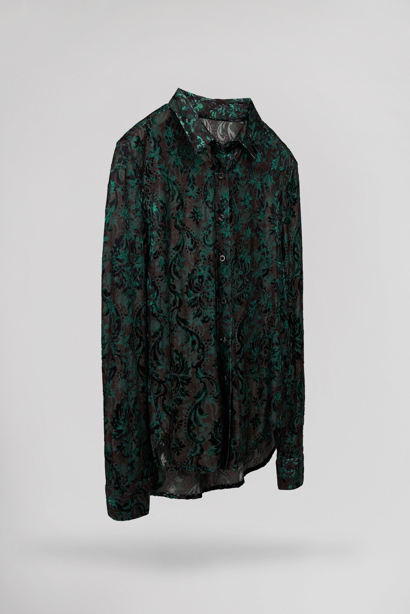 Chemise CAMILA BURST BURST JADE - School Rag
