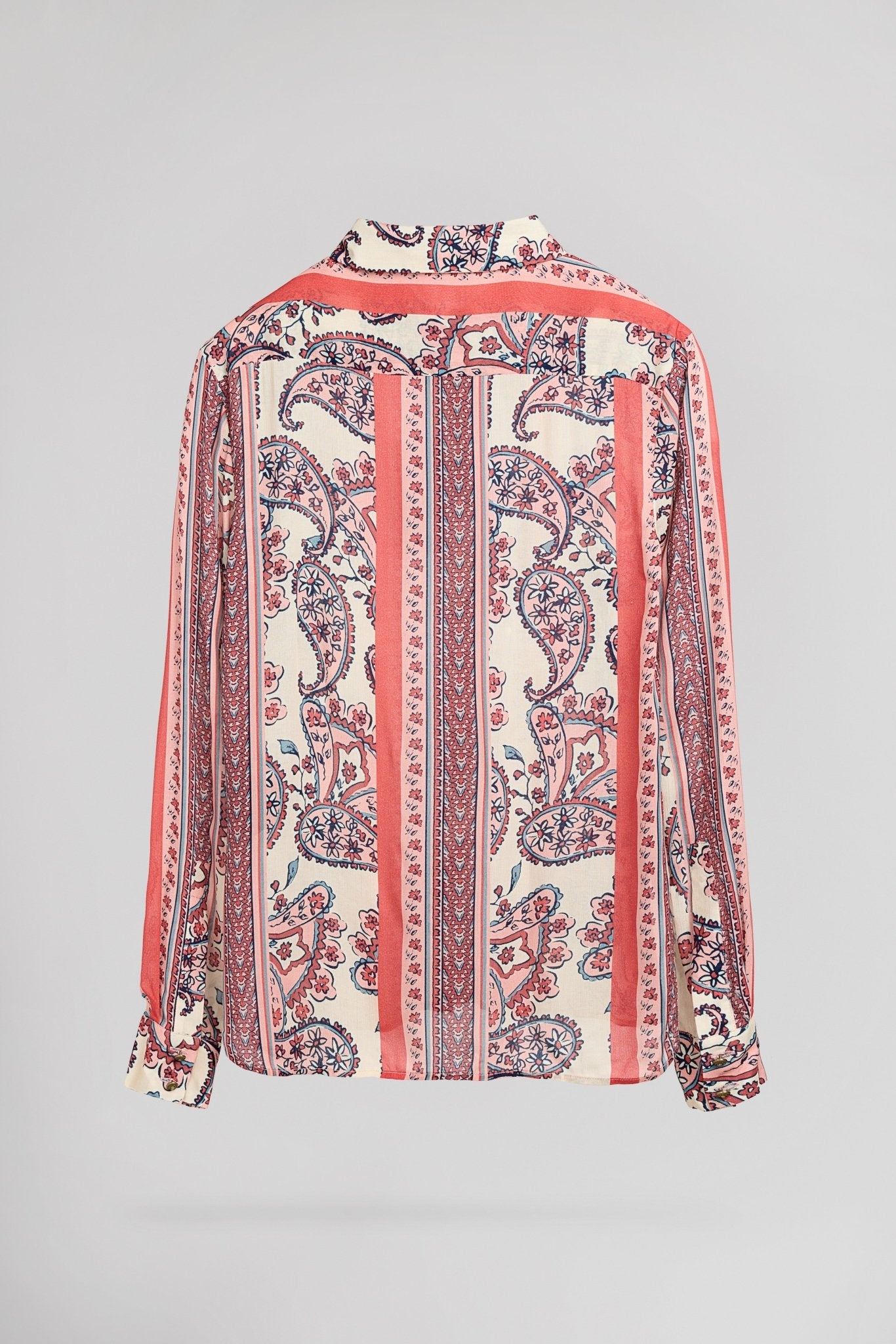 Chemise CAMILA FULCOLOR RED PRINTS - School Rag