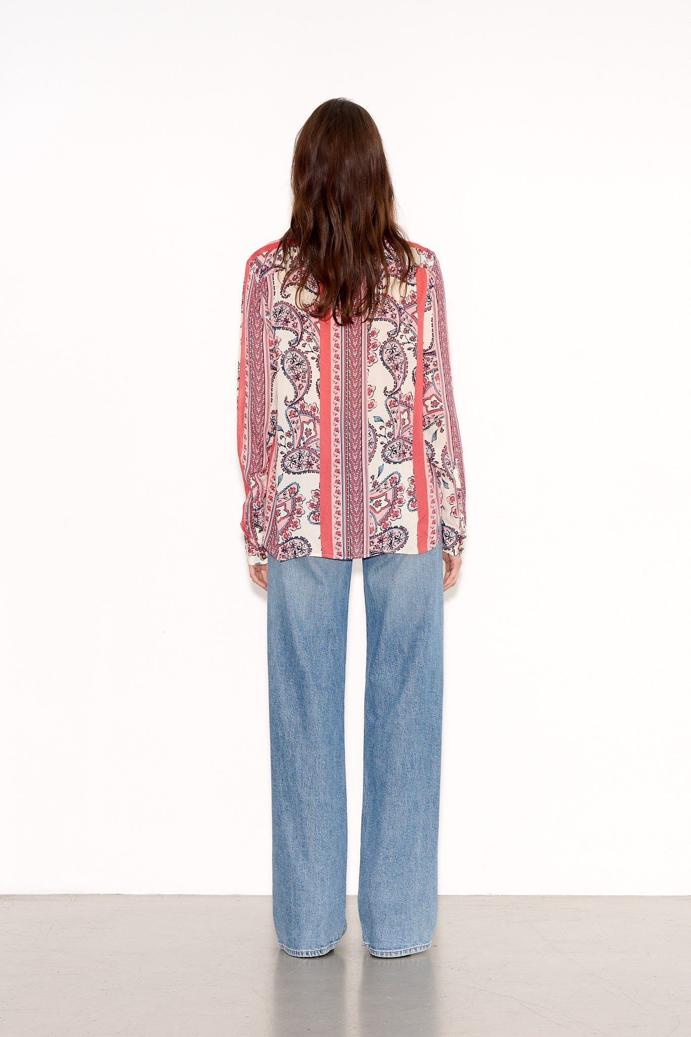 Chemise CAMILA FULCOLOR RED PRINTS - School Rag
