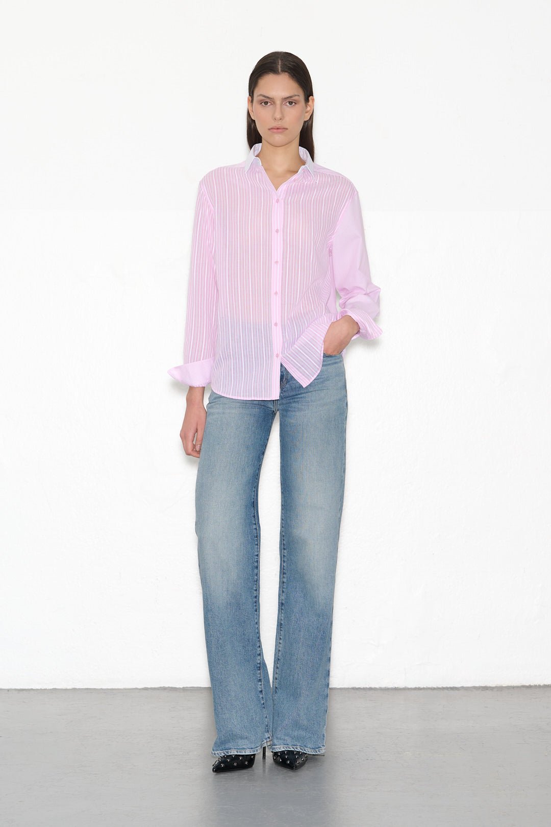 Chemise CHERIE MIX PINK MIX - School Rag