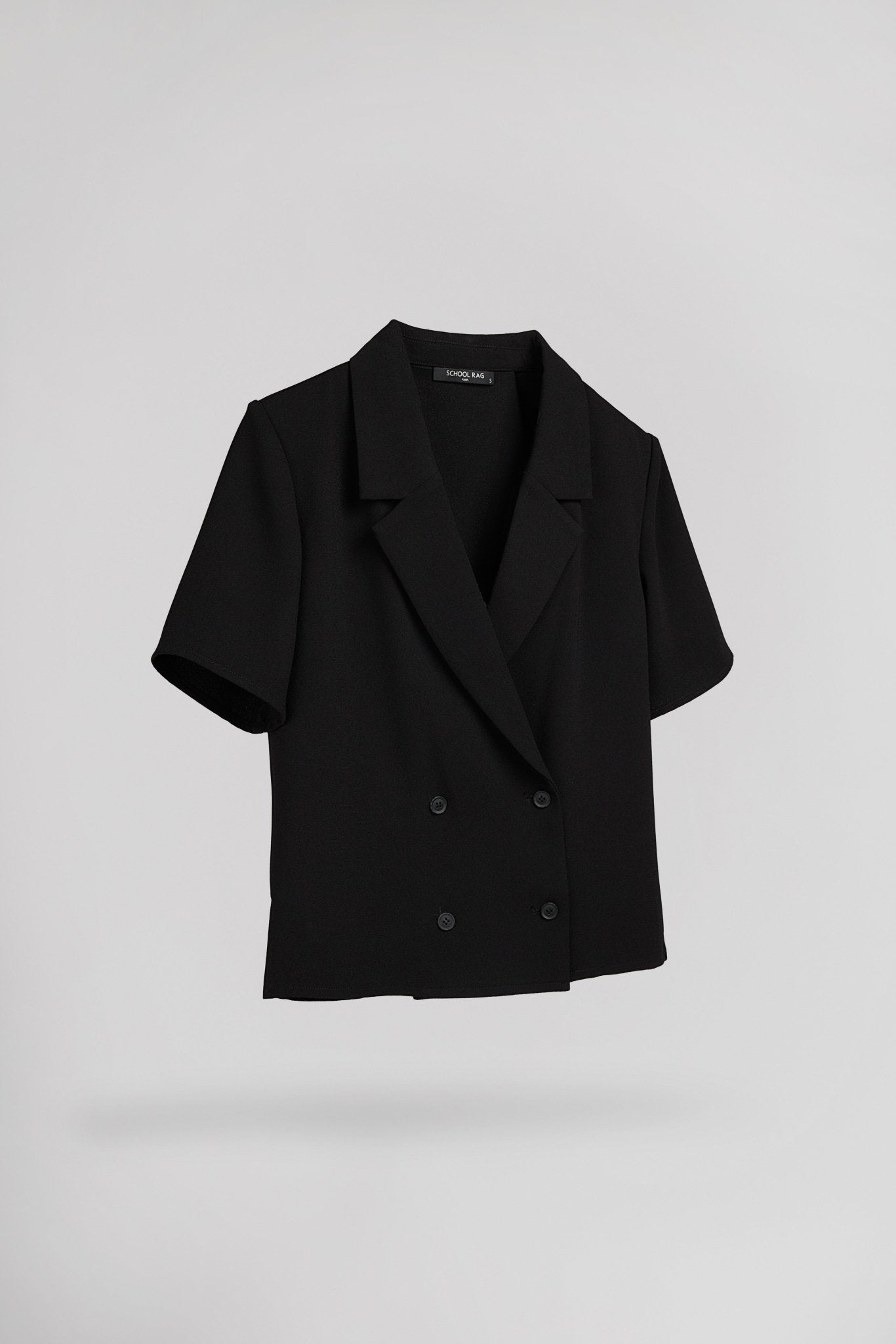 Chemise CHRISTY BLACK NOIR - School Rag