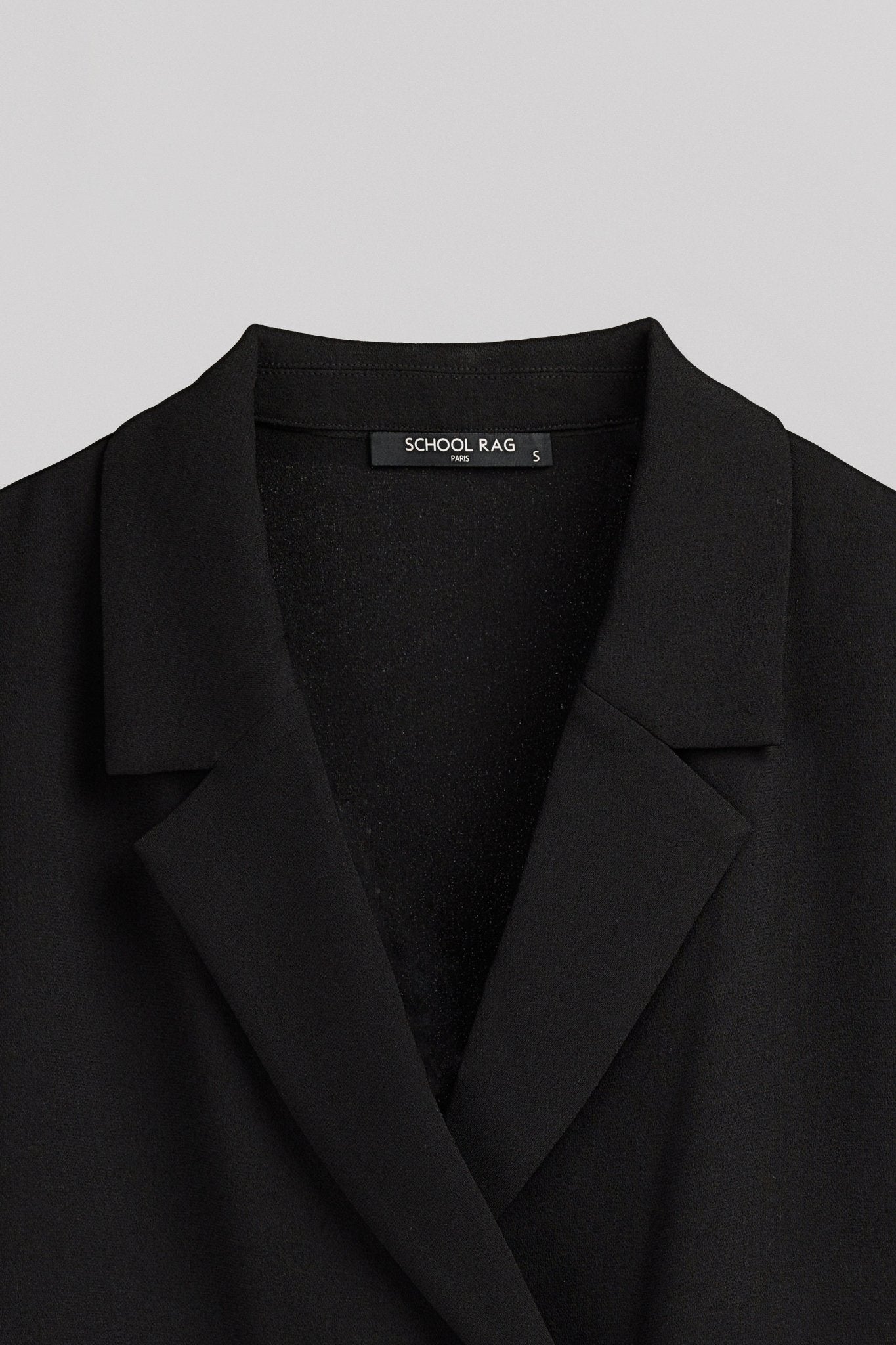 Chemise CHRISTY BLACK NOIR - School Rag