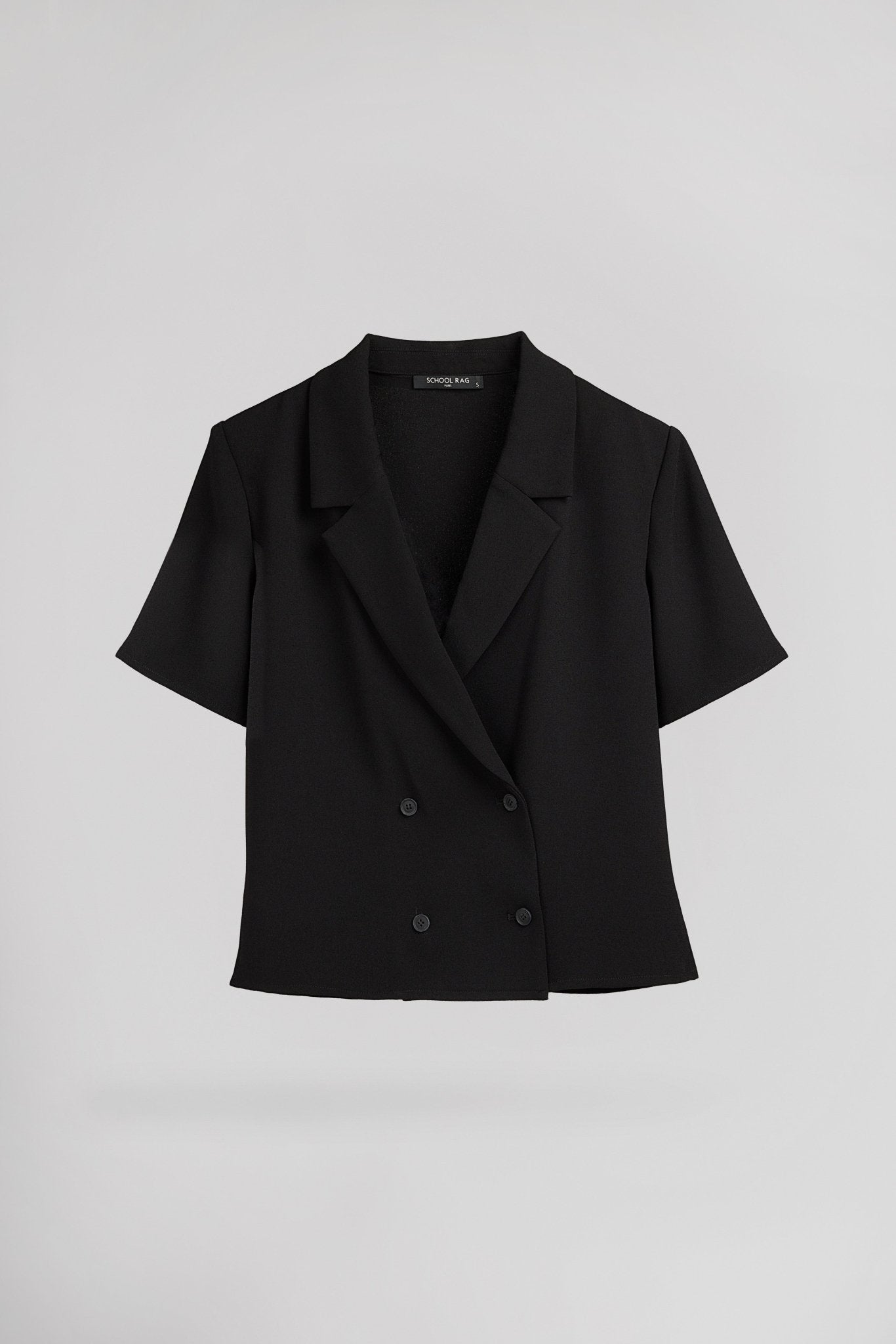 Chemise CHRISTY BLACK NOIR - School Rag