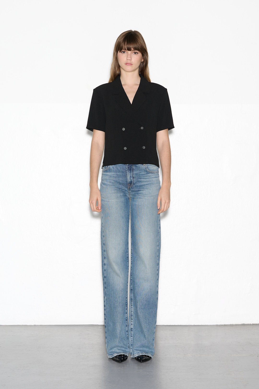 Chemise CHRISTY BLACK NOIR - School Rag