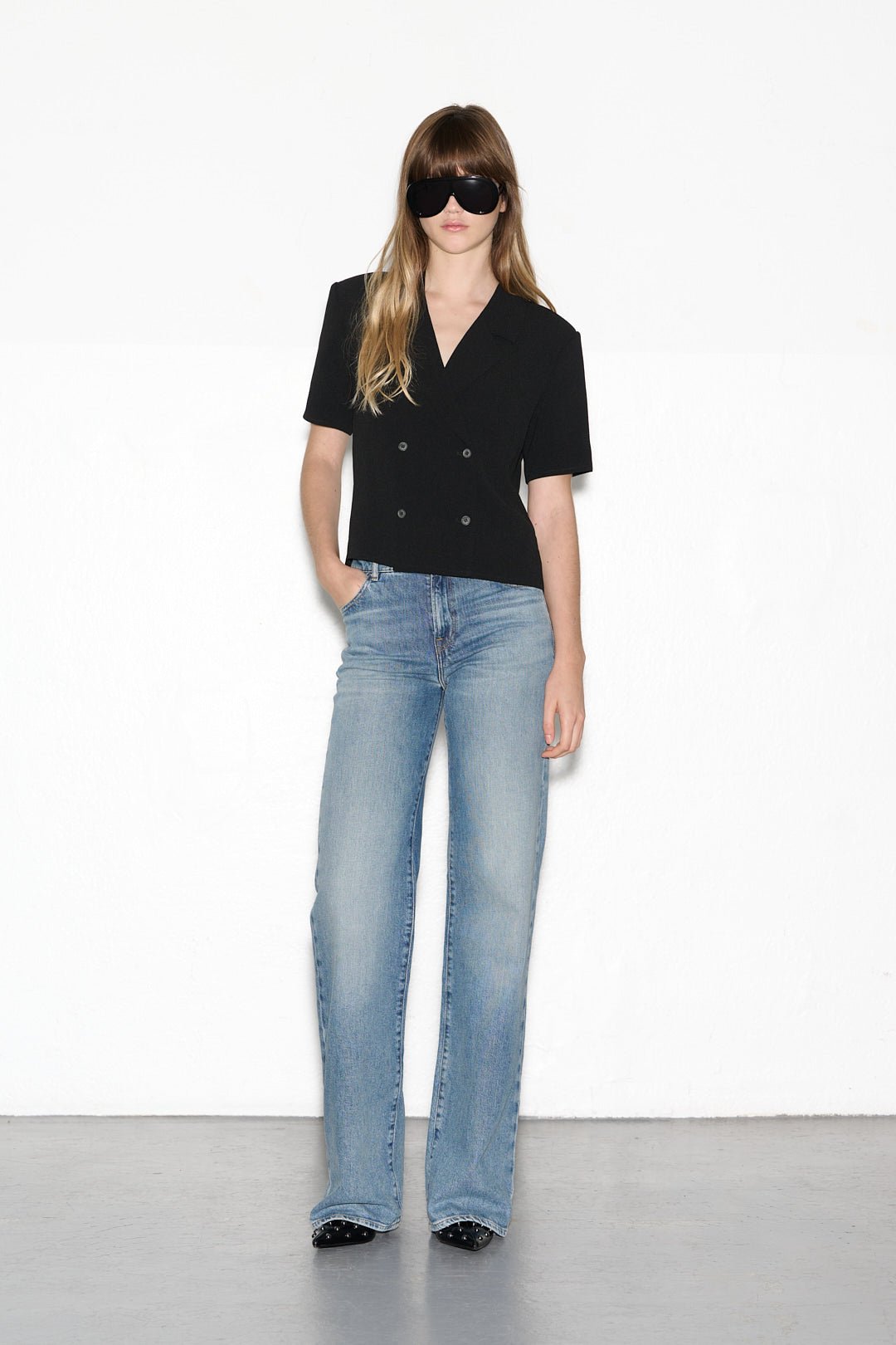 Chemise CHRISTY BLACK NOIR - School Rag