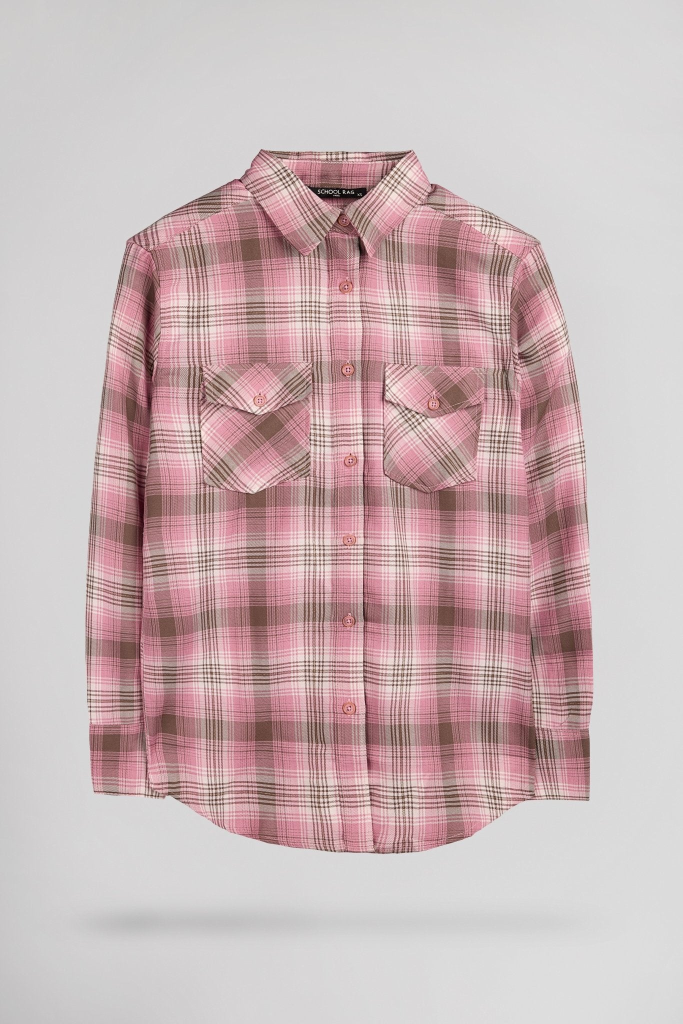 Chemise confort COUNTRY LUREX C VIEUX ROSE - School Rag