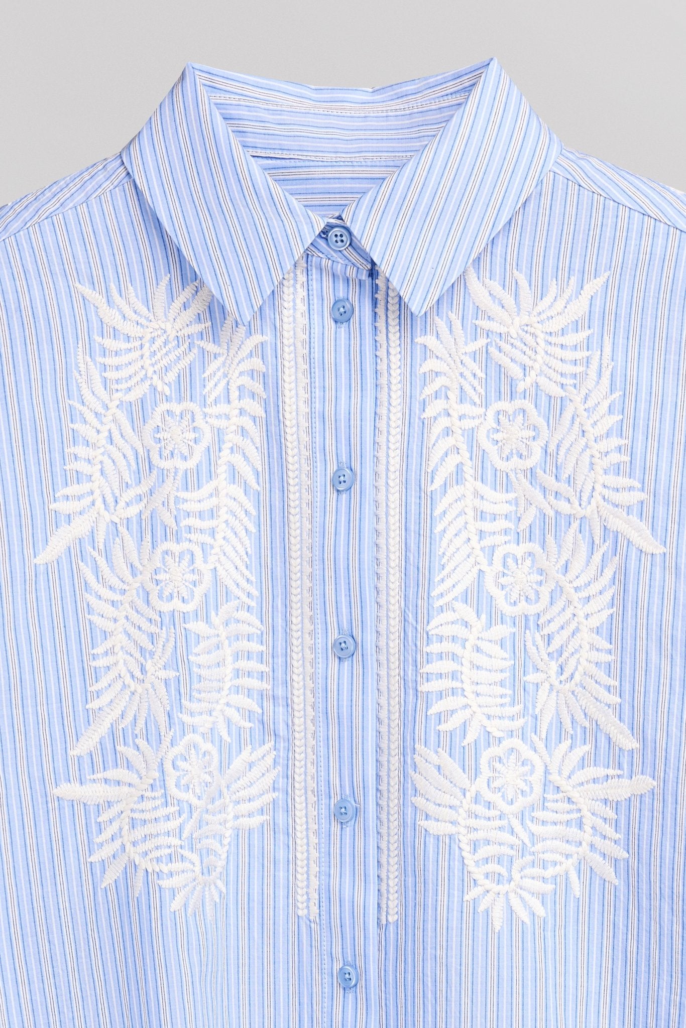 Chemise COURTNEY BRODEE BLUE STRIPES - School Rag