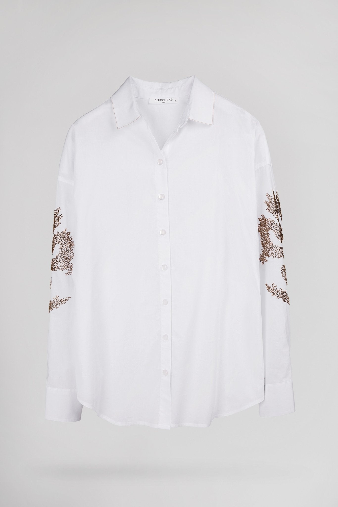 Chemise COURTNEY DRAGON BLANC - School Rag