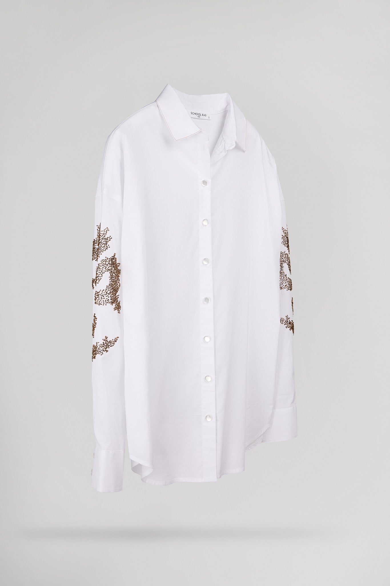 Chemise COURTNEY DRAGON BLANC - School Rag