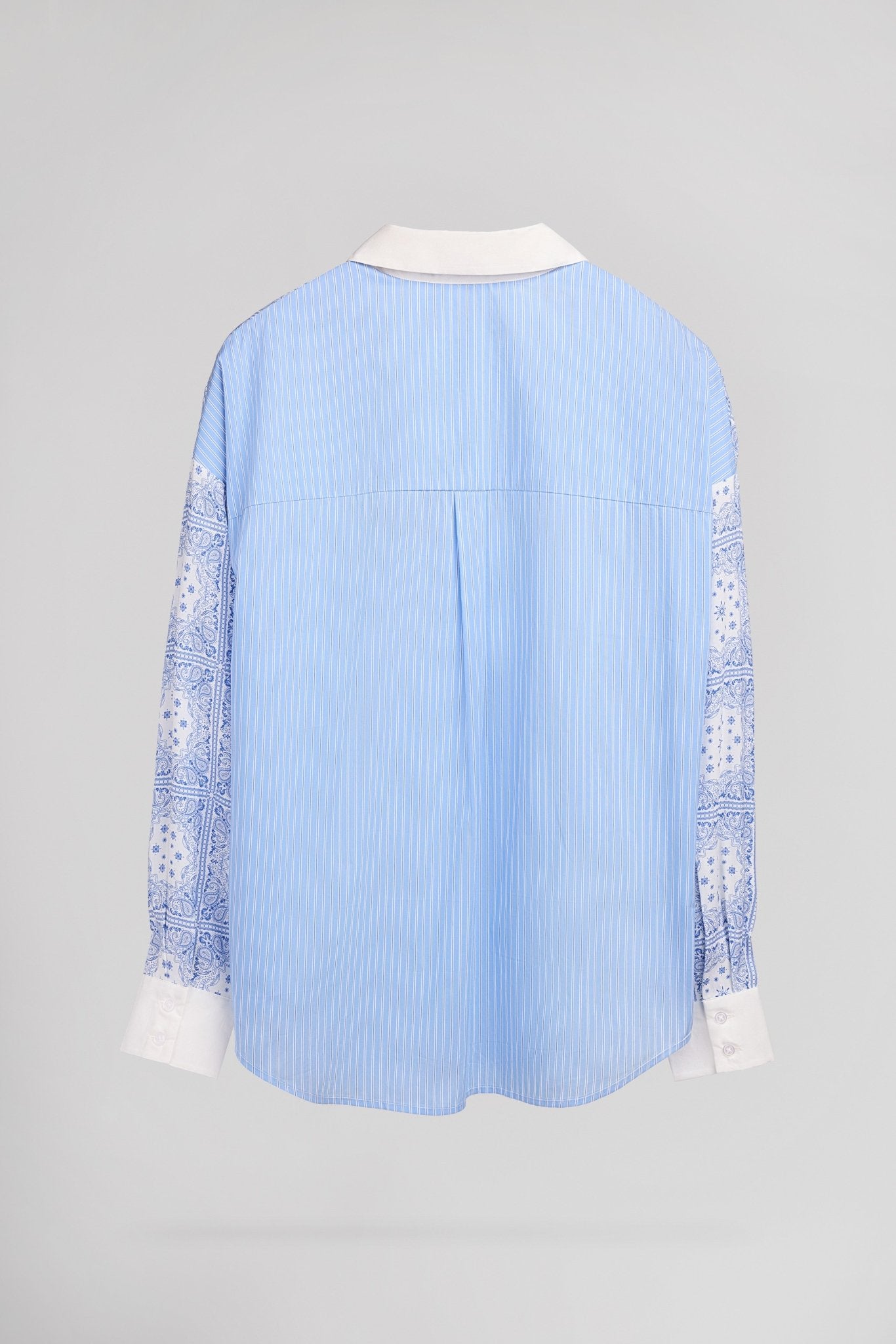 Chemise COURTNEY MIX BLEU PASTEL - School Rag
