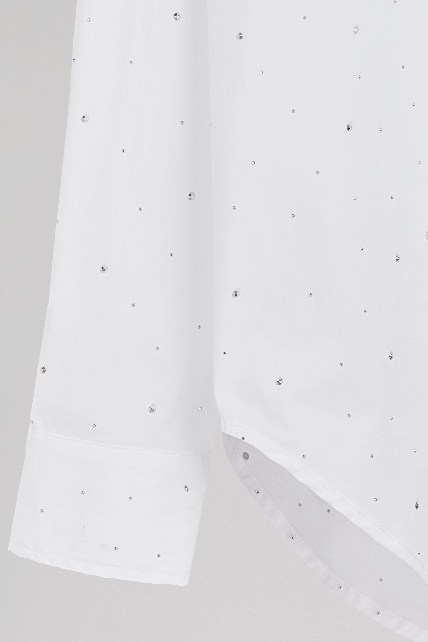 Chemise COURTNEY STRASS BLANC - School Rag