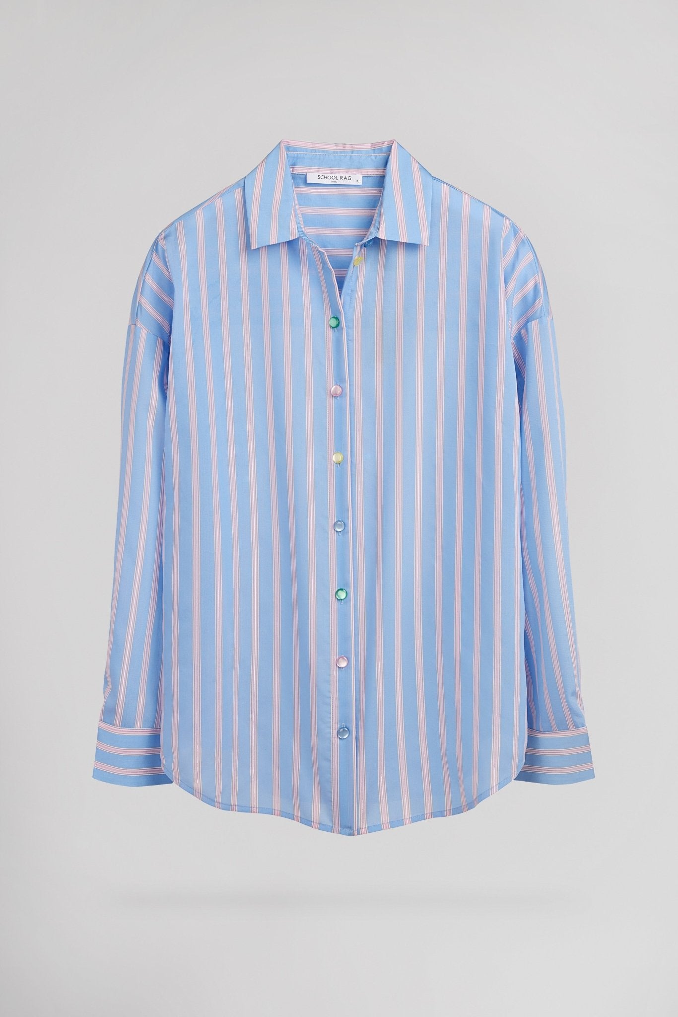 Chemise COURTNEY STRIBL BLUE - School Rag