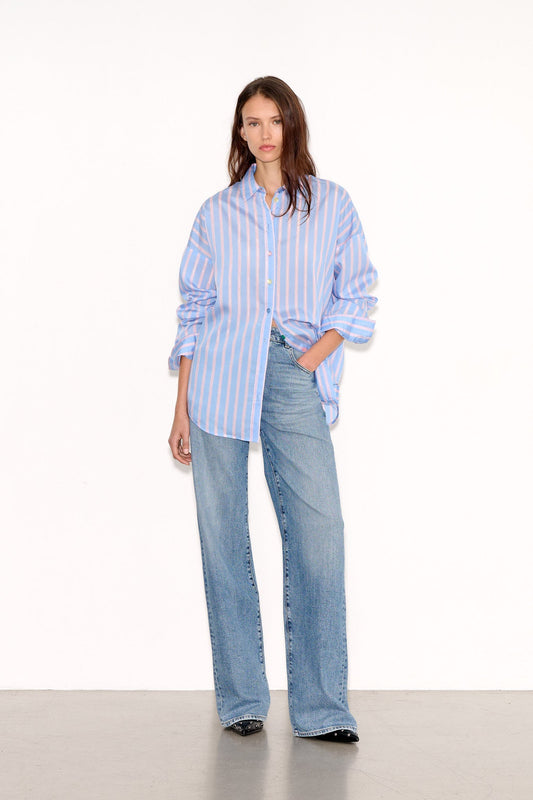 Achat Chemise COURTNEY STRIBL BLUE - School Rag