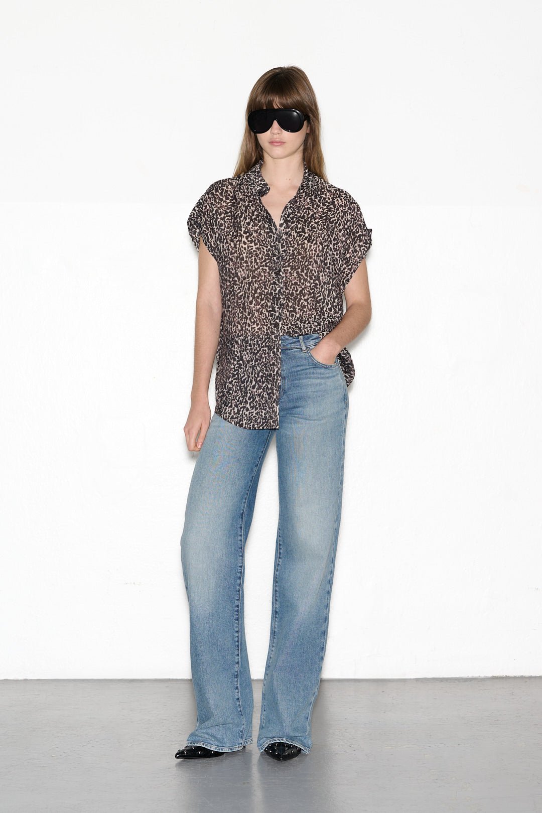 Chemise COURTY SAVAGE PANTHERE - School Rag