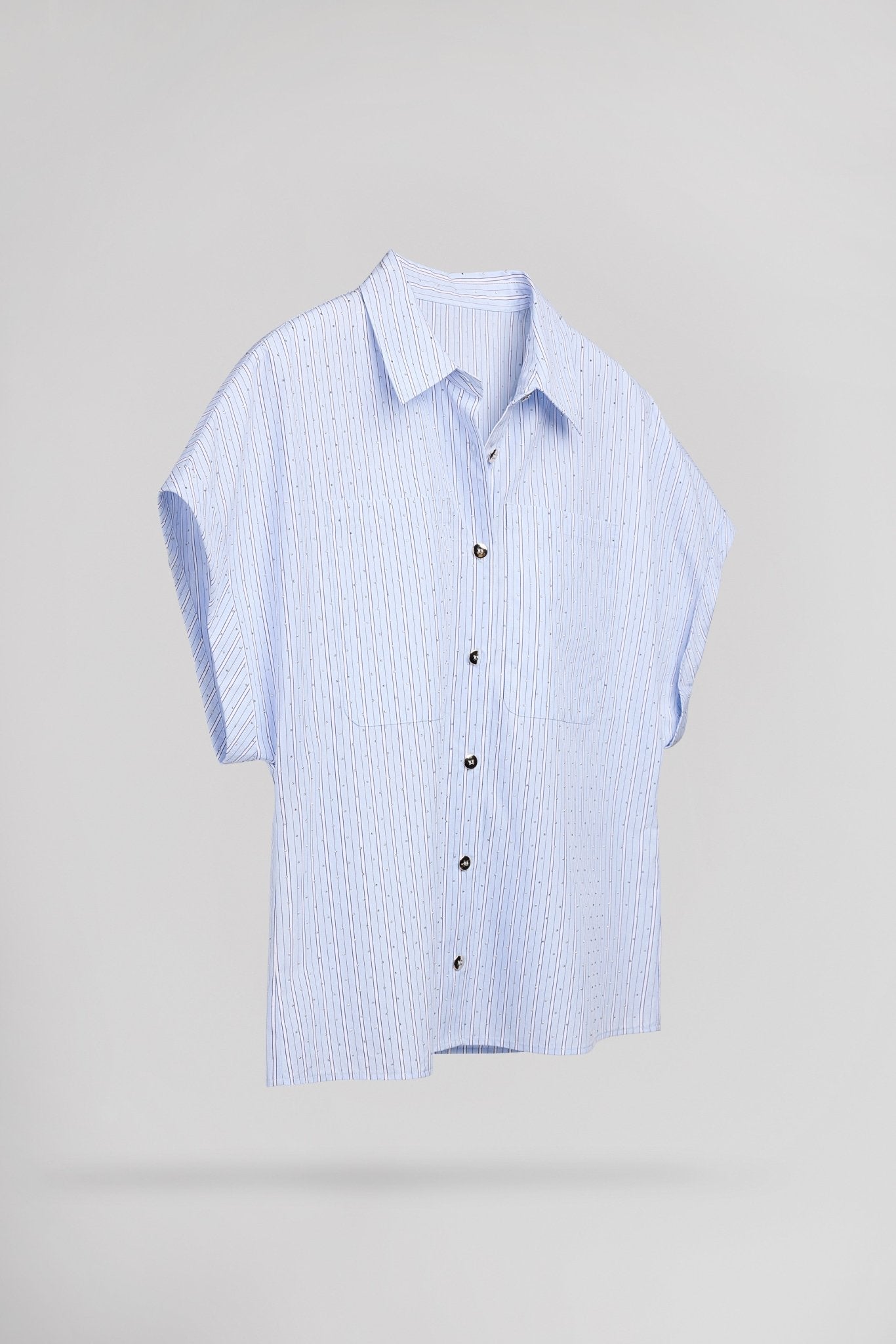 Chemise CRUZ STRASS BLUE STRASS - School Rag