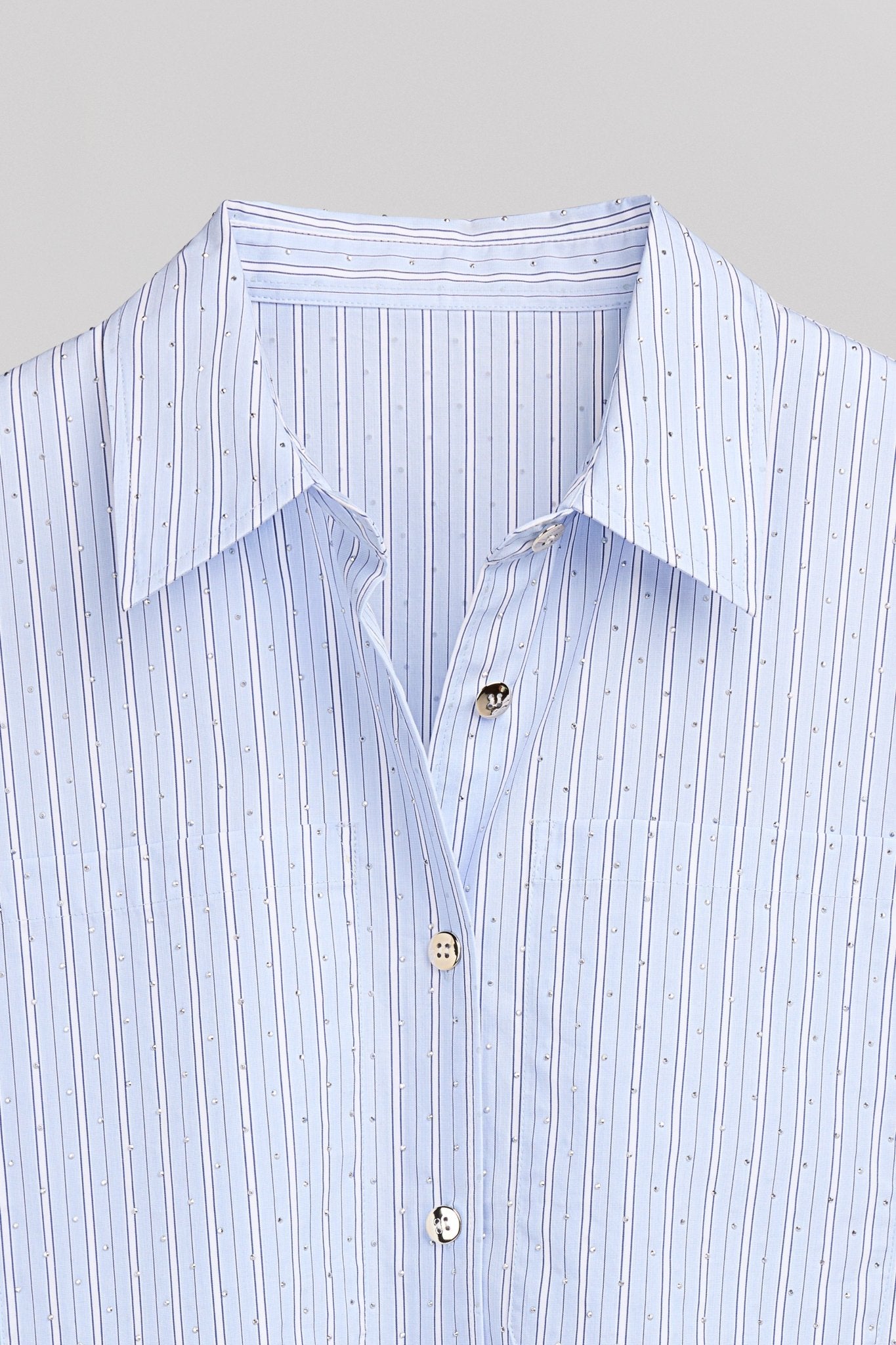 Chemise CRUZ STRASS BLUE STRASS - School Rag