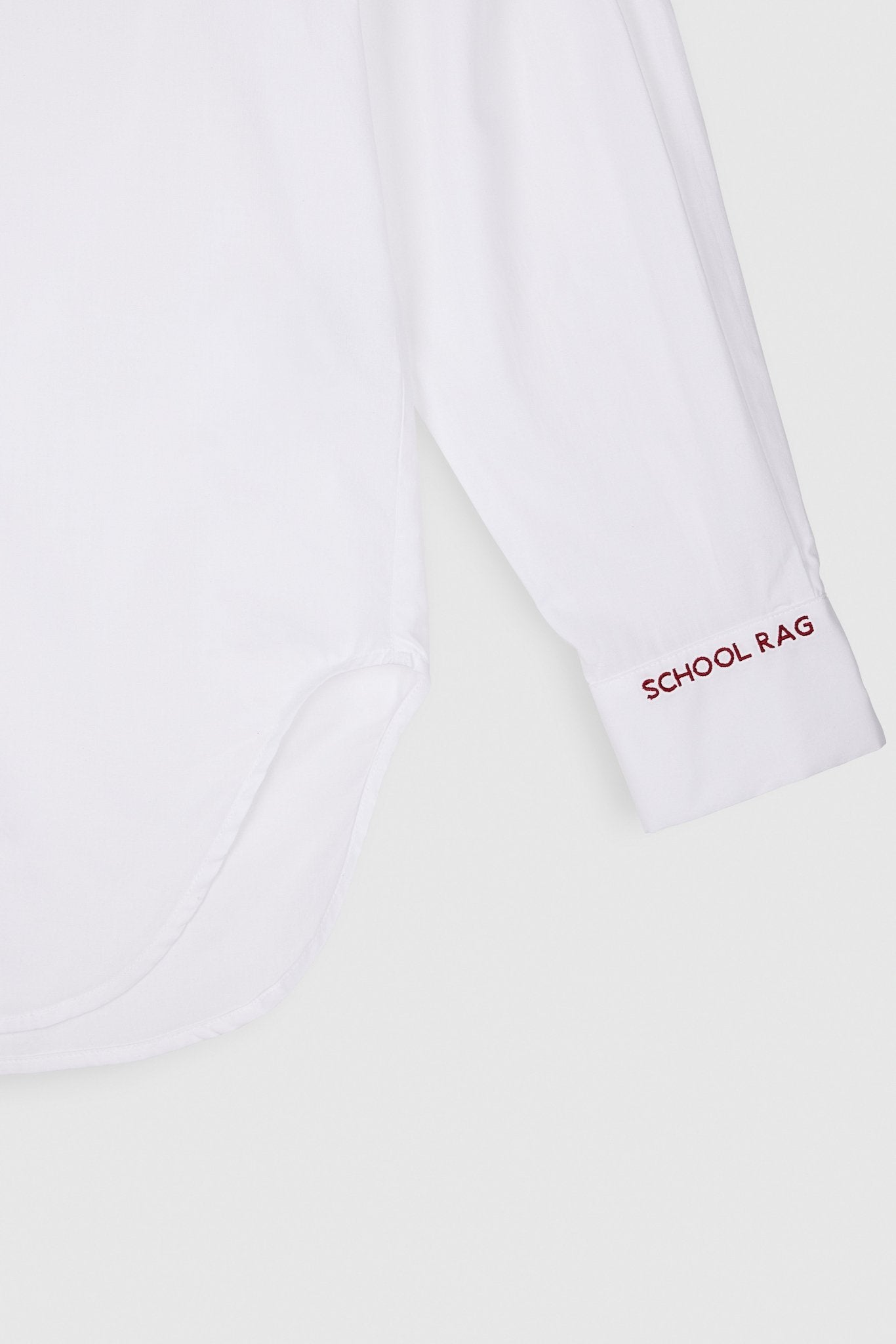 Chemise oversize CACHOU POPCOT BLANC - School Rag