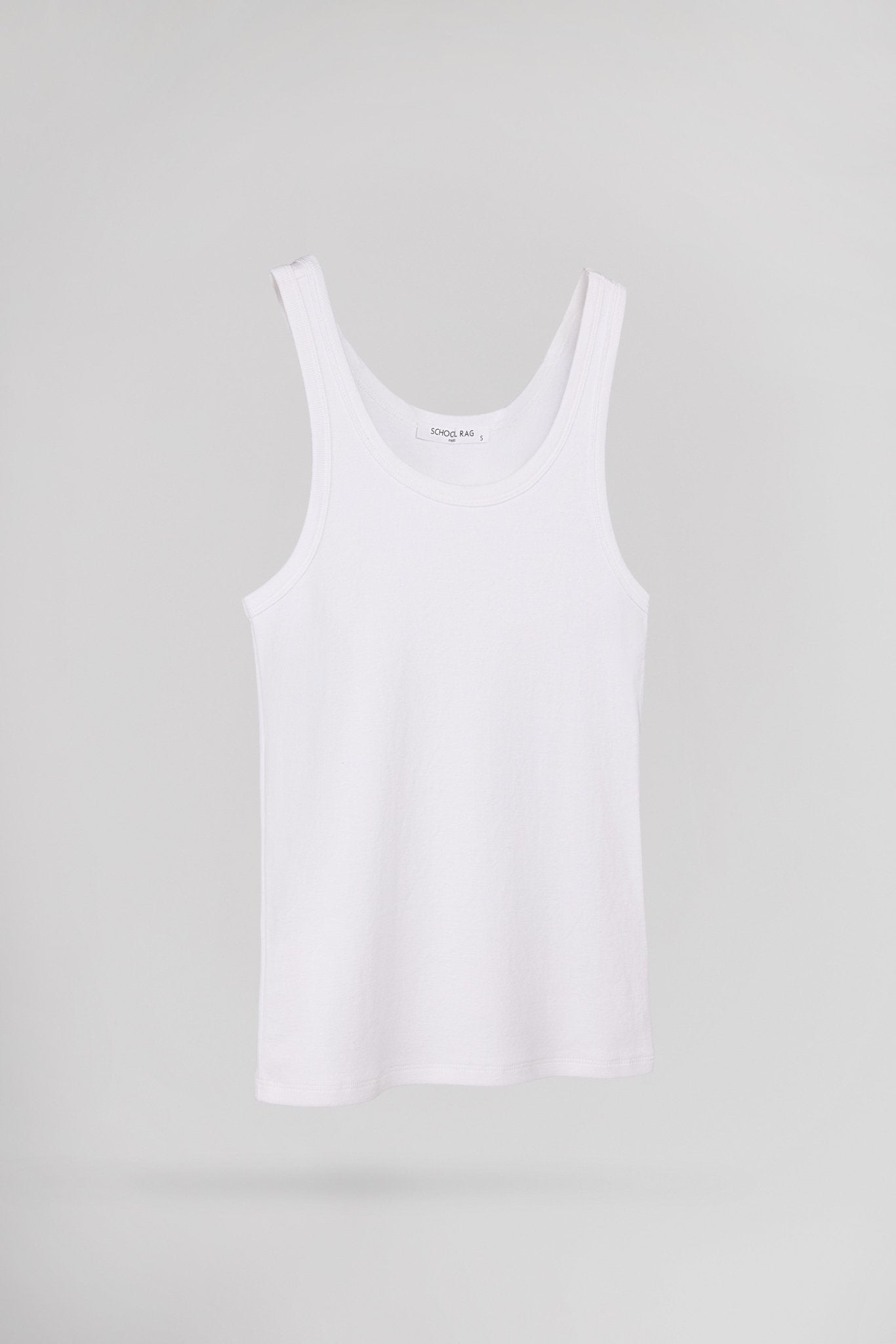 Débardeur D - SPIKE BLANC - School Rag