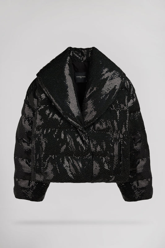 Achat Doudoune pailletée oversize BLOOMER FULSTRASS - School Rag