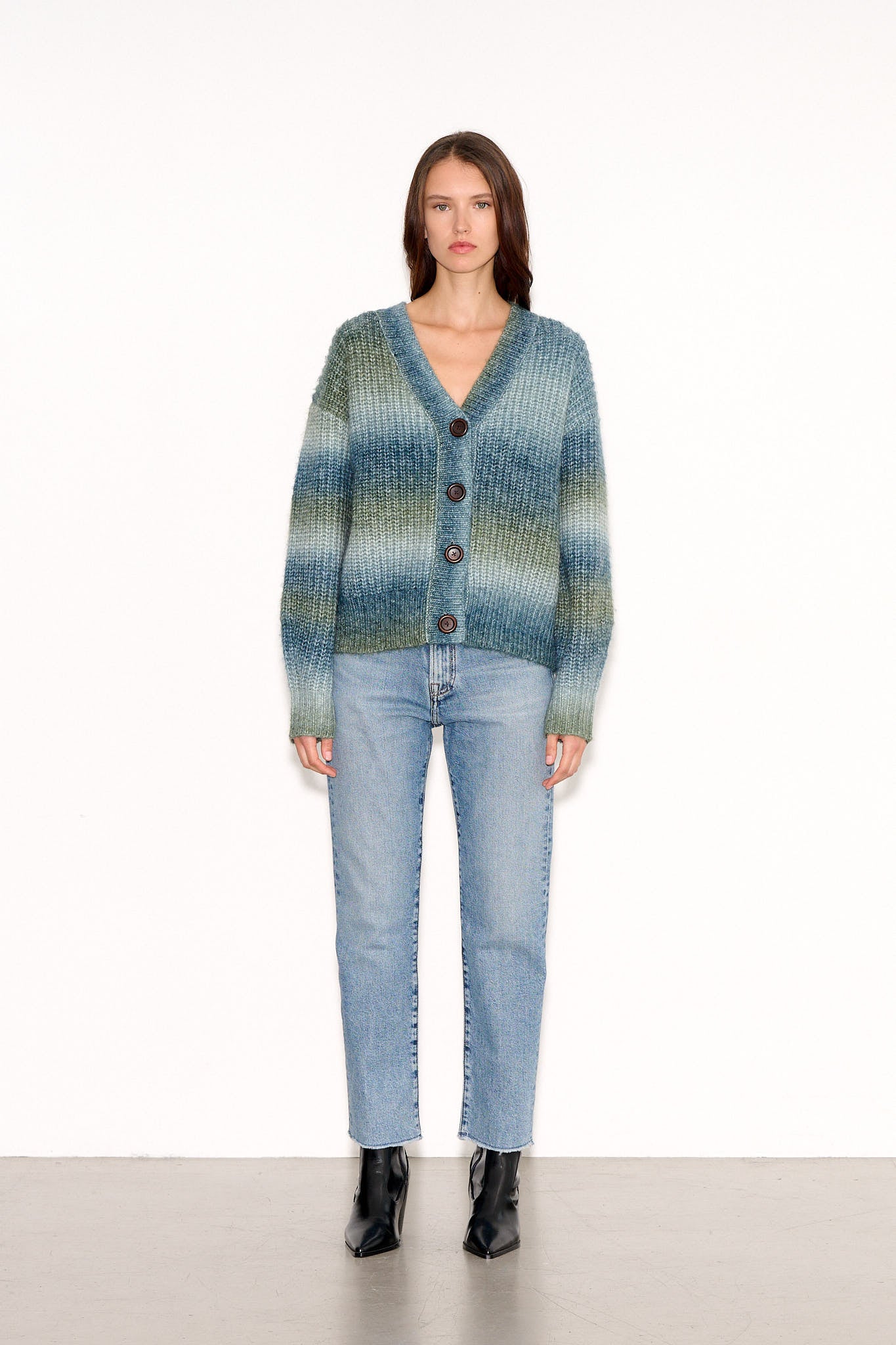 Gilet boutonné GOTHAM SHADY SHADY BLUE - School Rag