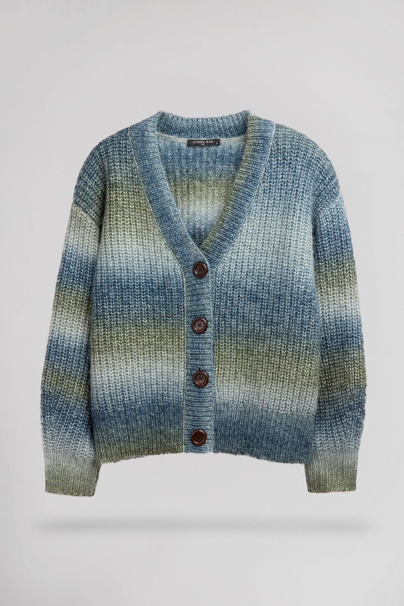 Gilet boutonné GOTHAM SHADY SHADY BLUE - School Rag