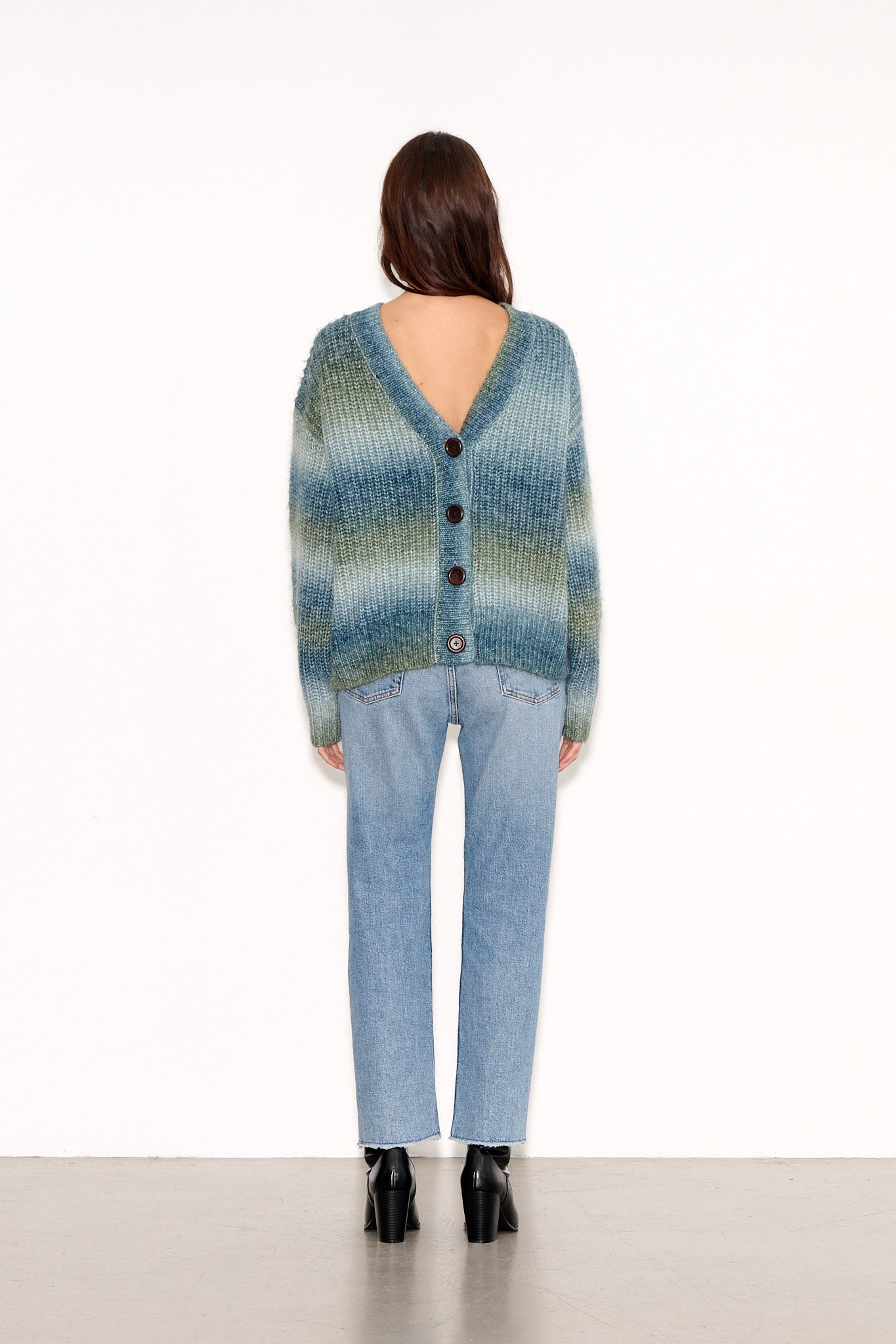 Gilet boutonné GOTHAM SHADY SHADY BLUE - School Rag