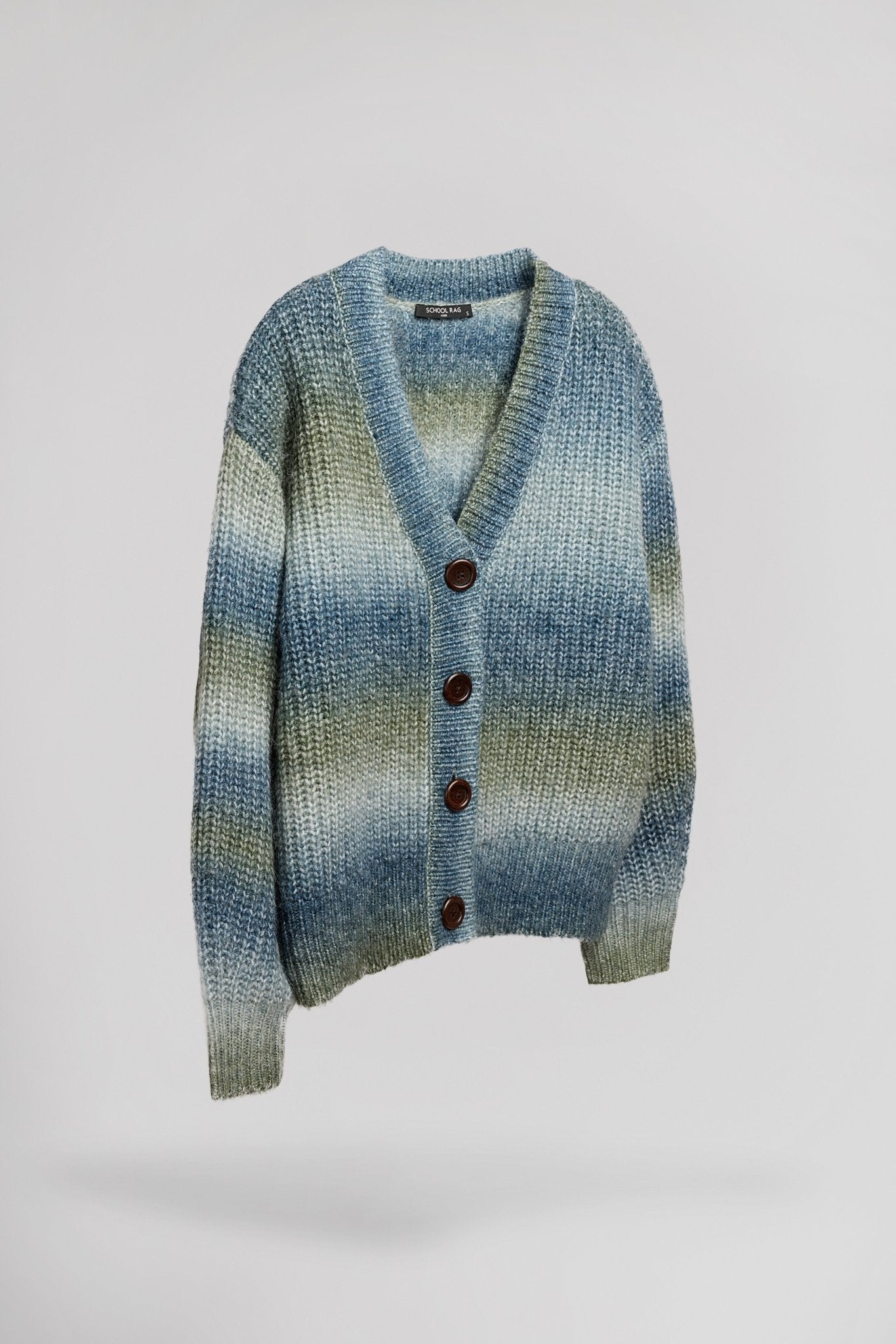 Gilet boutonné GOTHAM SHADY SHADY BLUE - School Rag