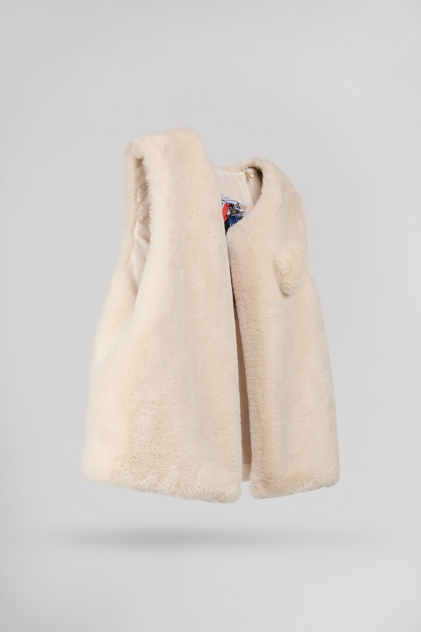 Gilet G - TRISTEE FUR ECRU - School Rag