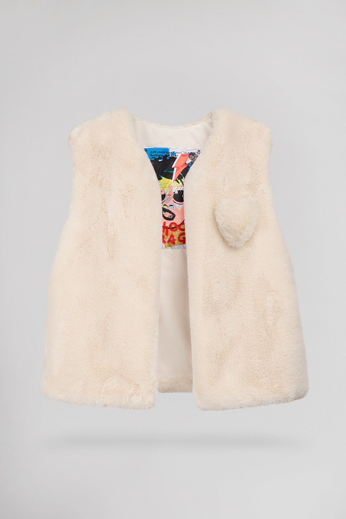 Gilet G - TRISTEE FUR ECRU - School Rag