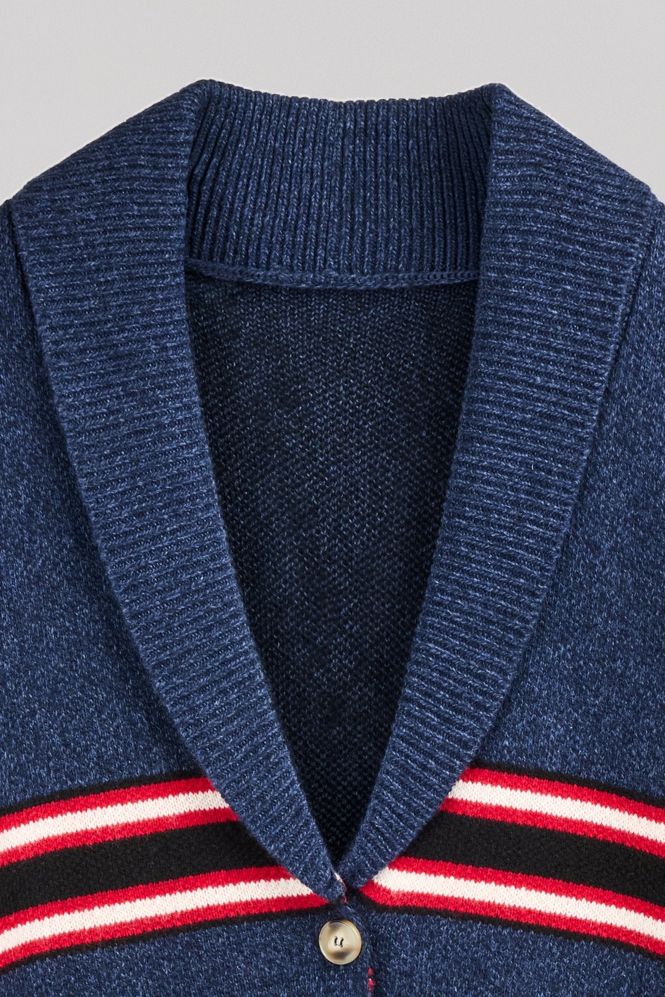 Gilet jacquard STONE - School Rag