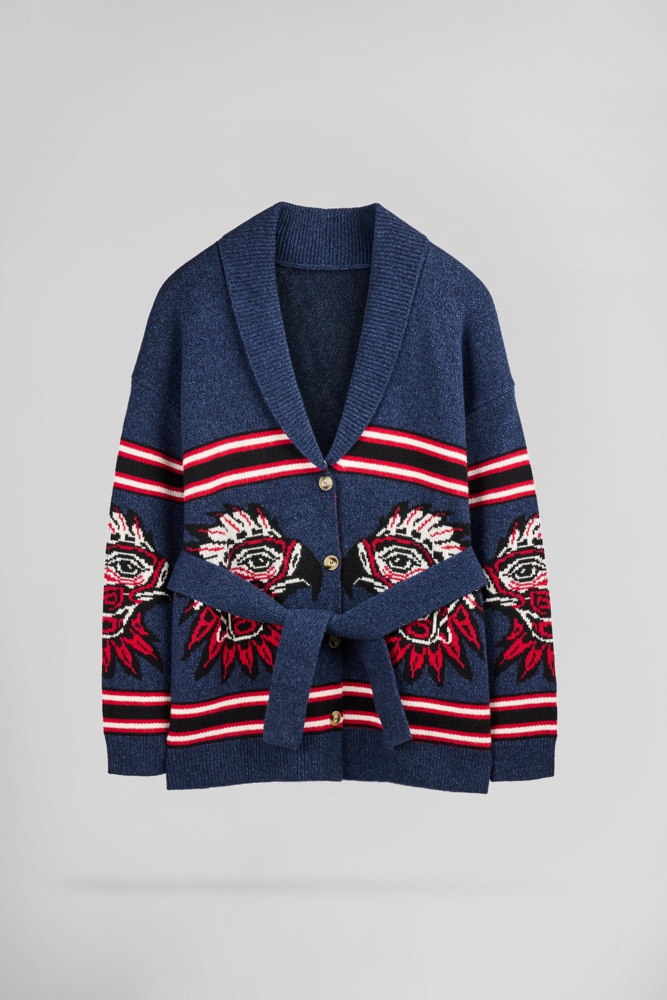 Gilet jacquard STONE - School Rag