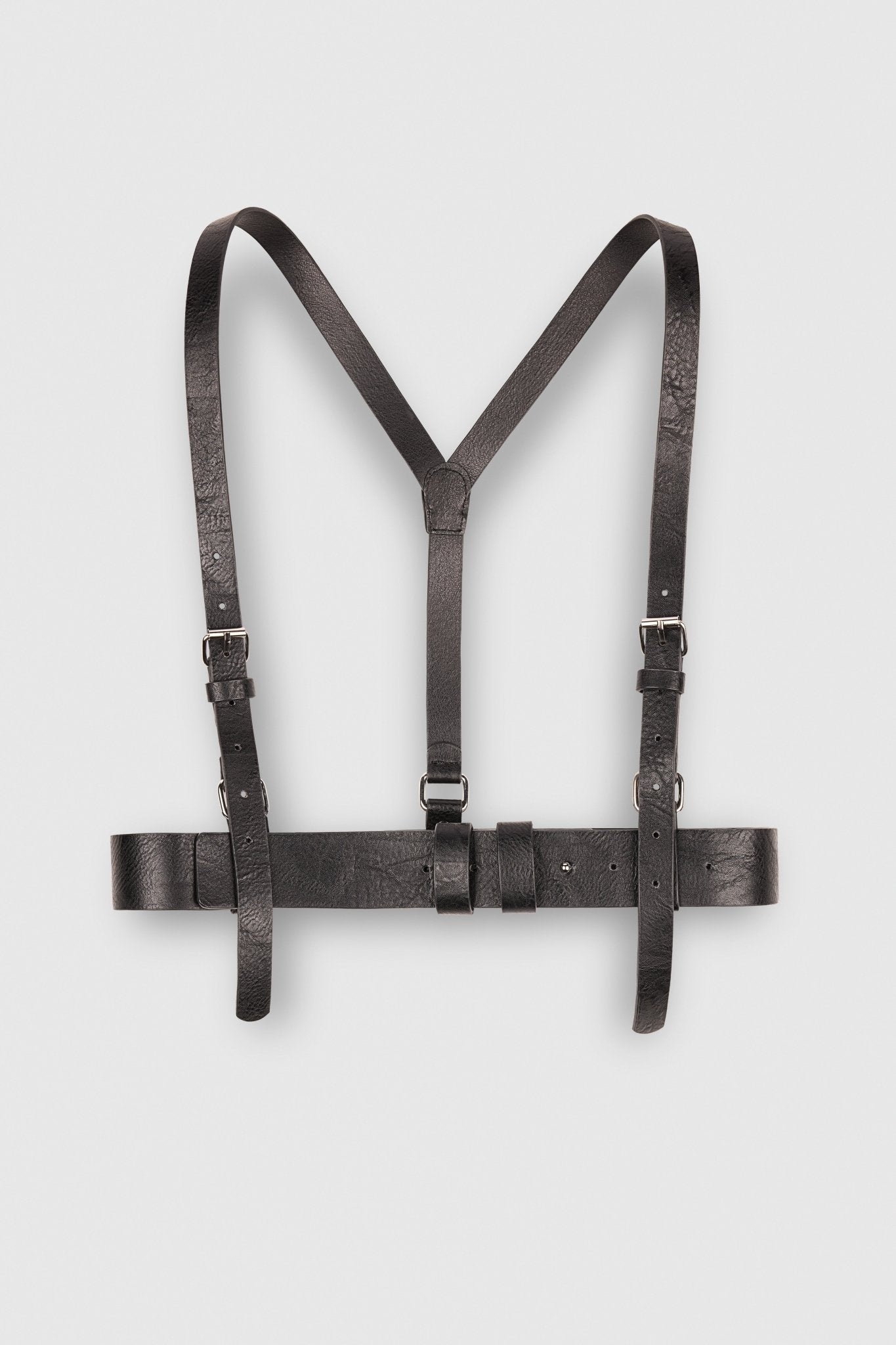Harnais en cuir synthétique BELT BONNIE NOIR - School Rag
