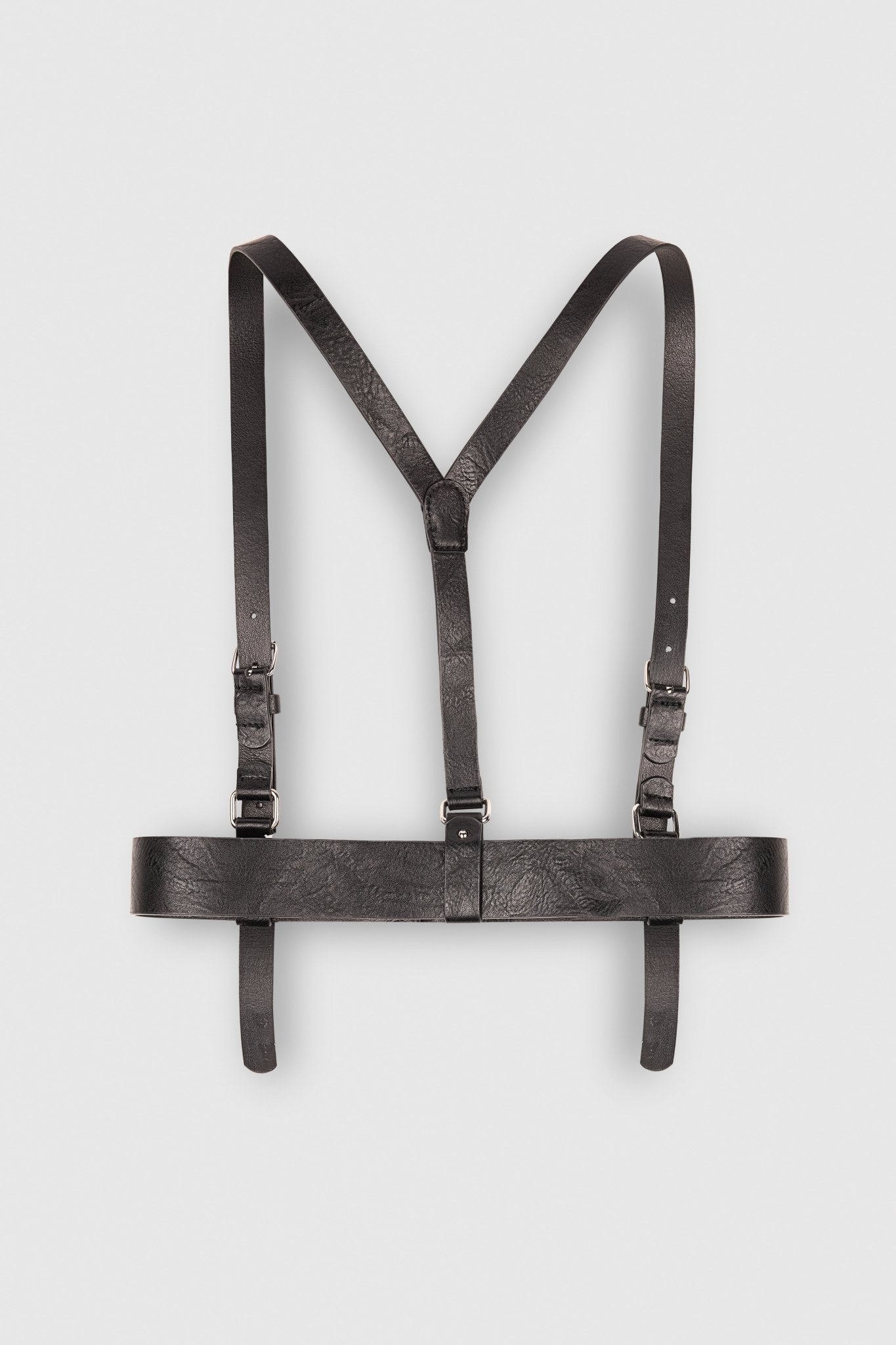 Harnais en cuir synthétique BELT BONNIE NOIR - School Rag