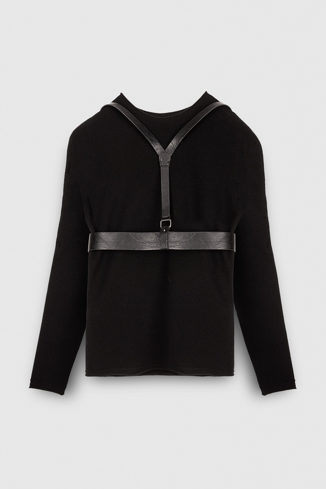 Harnais en cuir synthétique BELT BONNIE NOIR - School Rag
