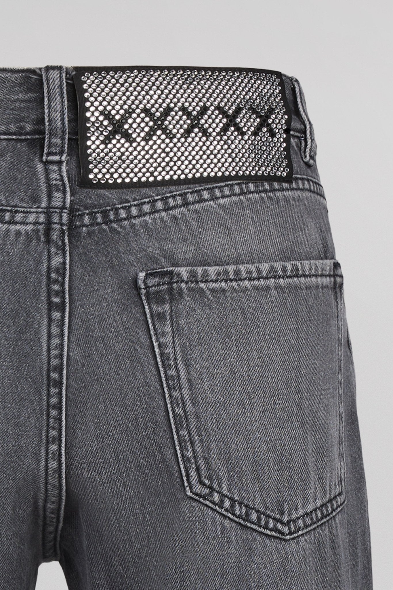 Jean PTL - BEMAN CROP GRIS - School Rag